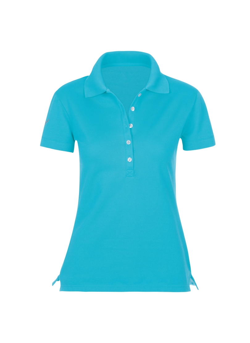Trigema Poloshirt »TRIGEMA Poloshirt mit Kristallsteinen«, (1 tlg.)