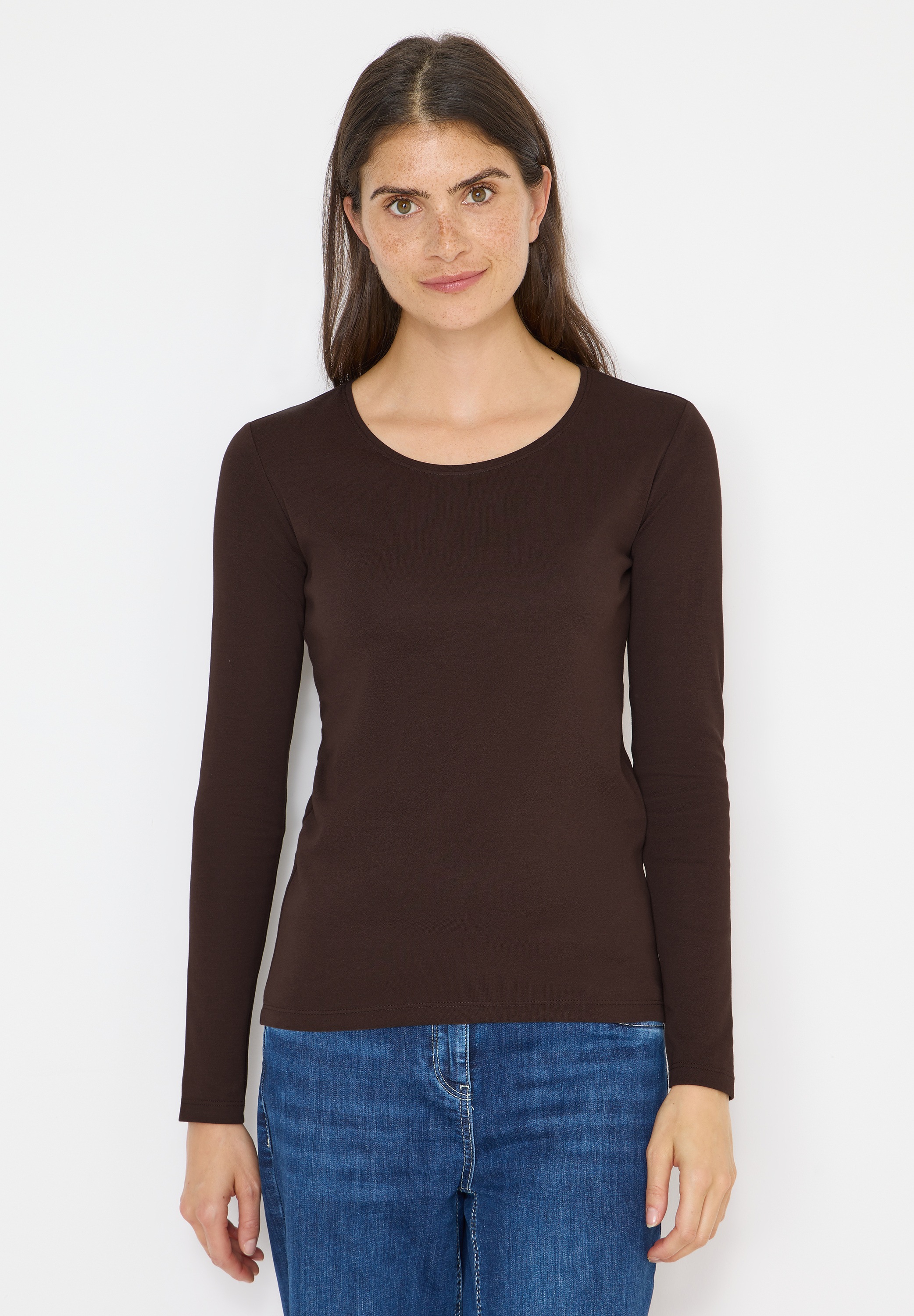 Cecil Langarmshirt Basic günstig online kaufen