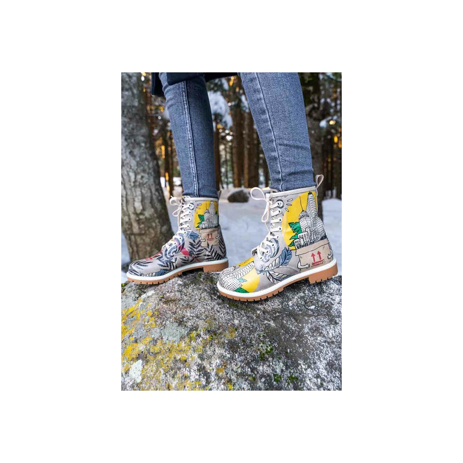 DOGO Schnürboots »Boots Fragile Damen Boots / Female«, Vegan