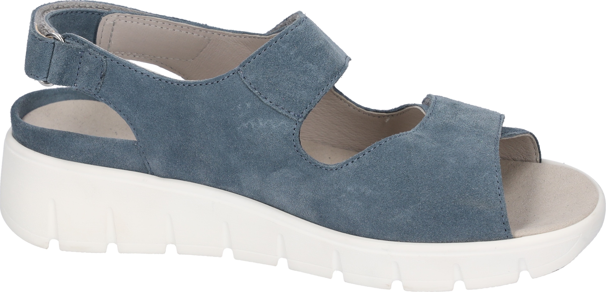 Waldläufer Keilsandalette »K-Adea«, Sommerschuh, Sandale, Keilabsatz, mit Klettverschlüssen, K-Weite