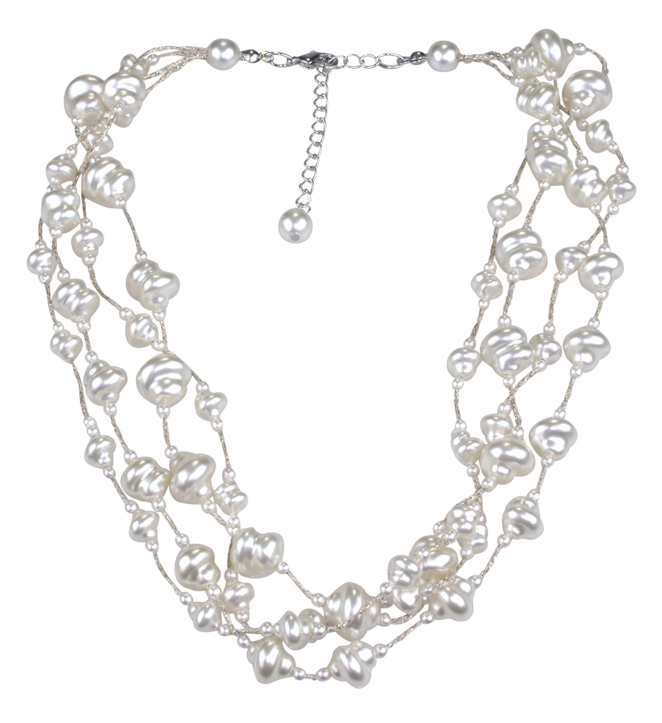 COLLEZIONE ALESSANDRO Kette mit Anhänger »Cheyney« mit vielen Perlen