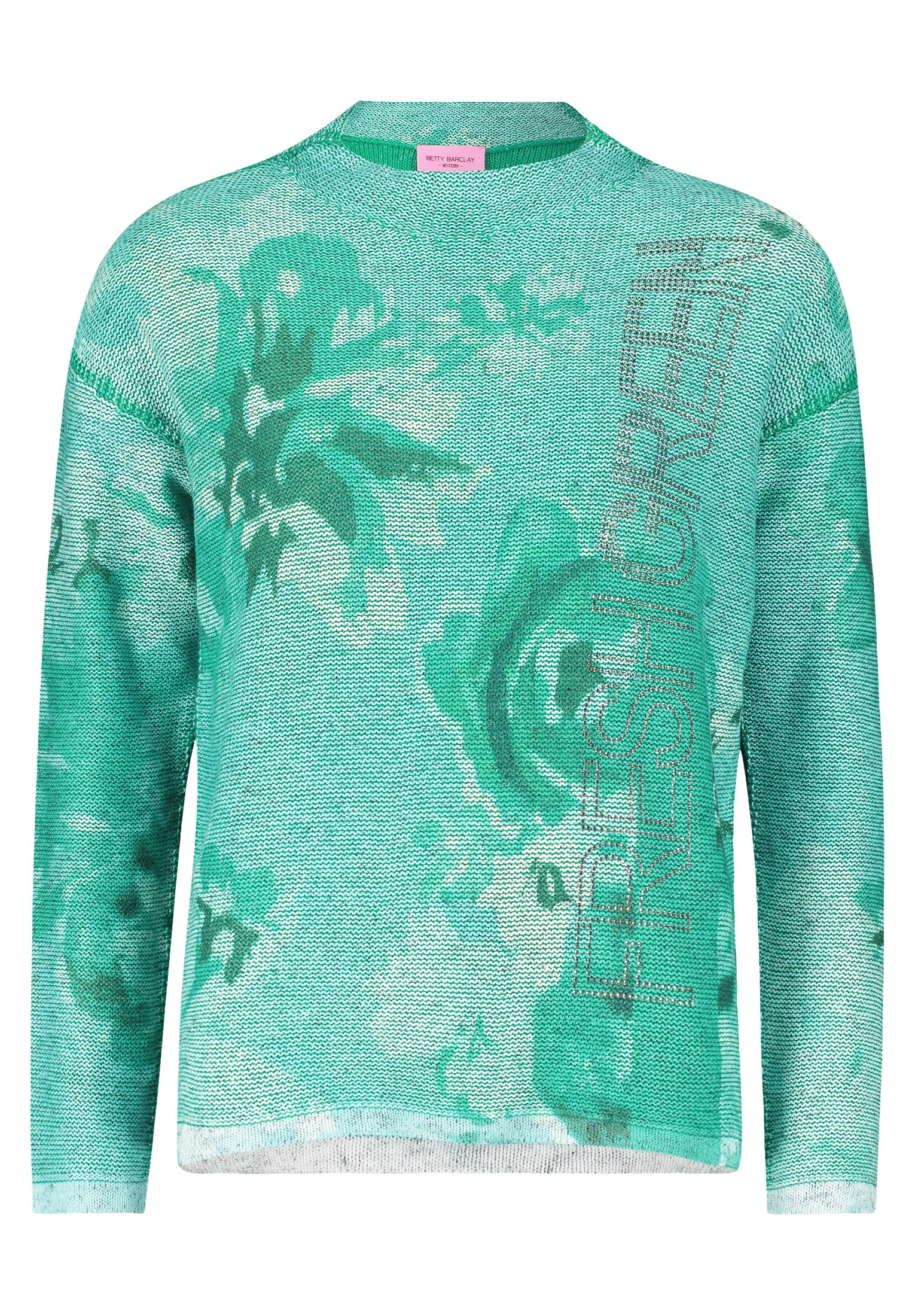 Betty Barclay Strickpullover »Betty Barclay Strickpullover mit Blumenprint«, (1 tlg.), Druck