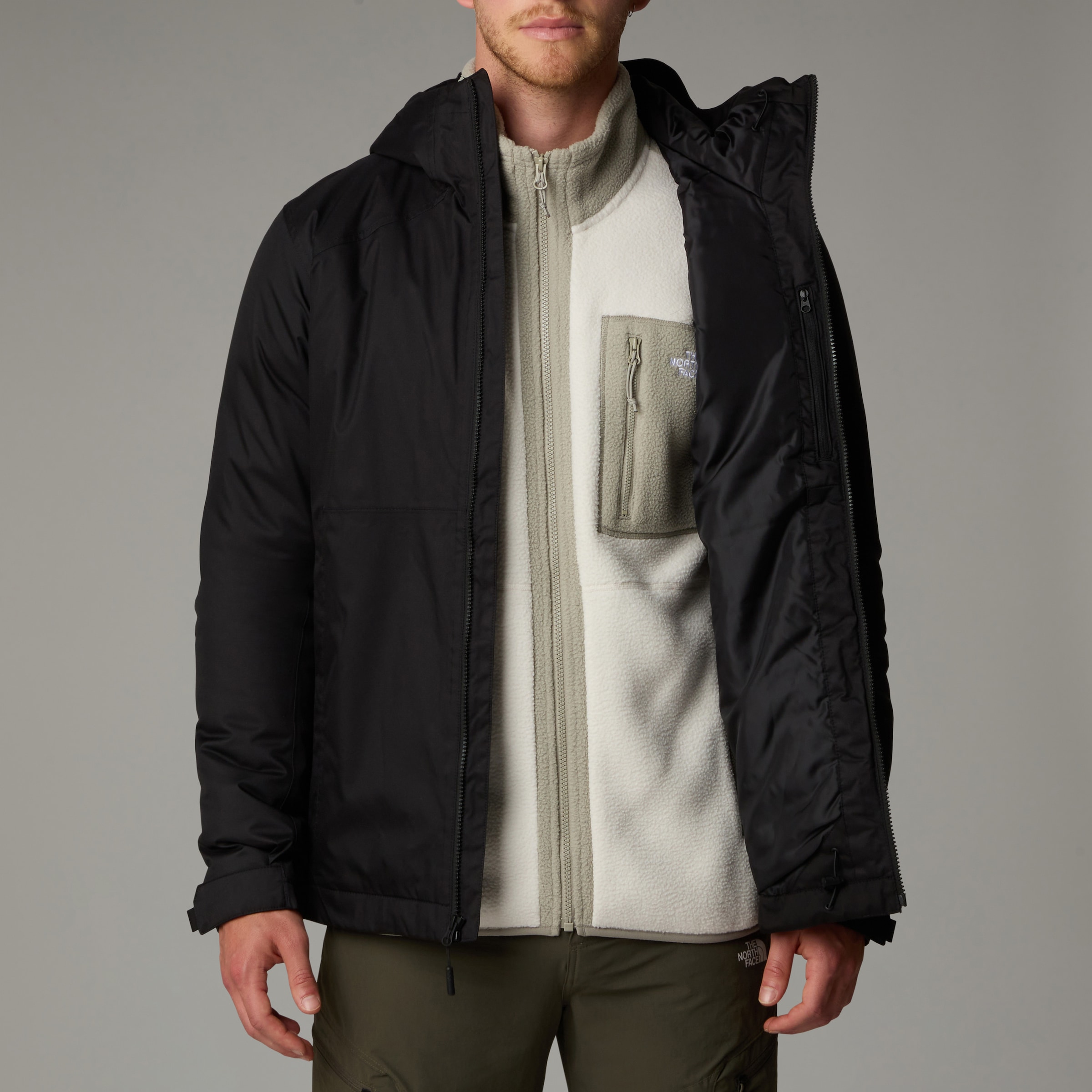 The North Face Funktionsjacke »M MILLERTON INSULATED JACKET«, (1 St.), Wärmend, wasserdicht, winddicht – Übergangsjacke