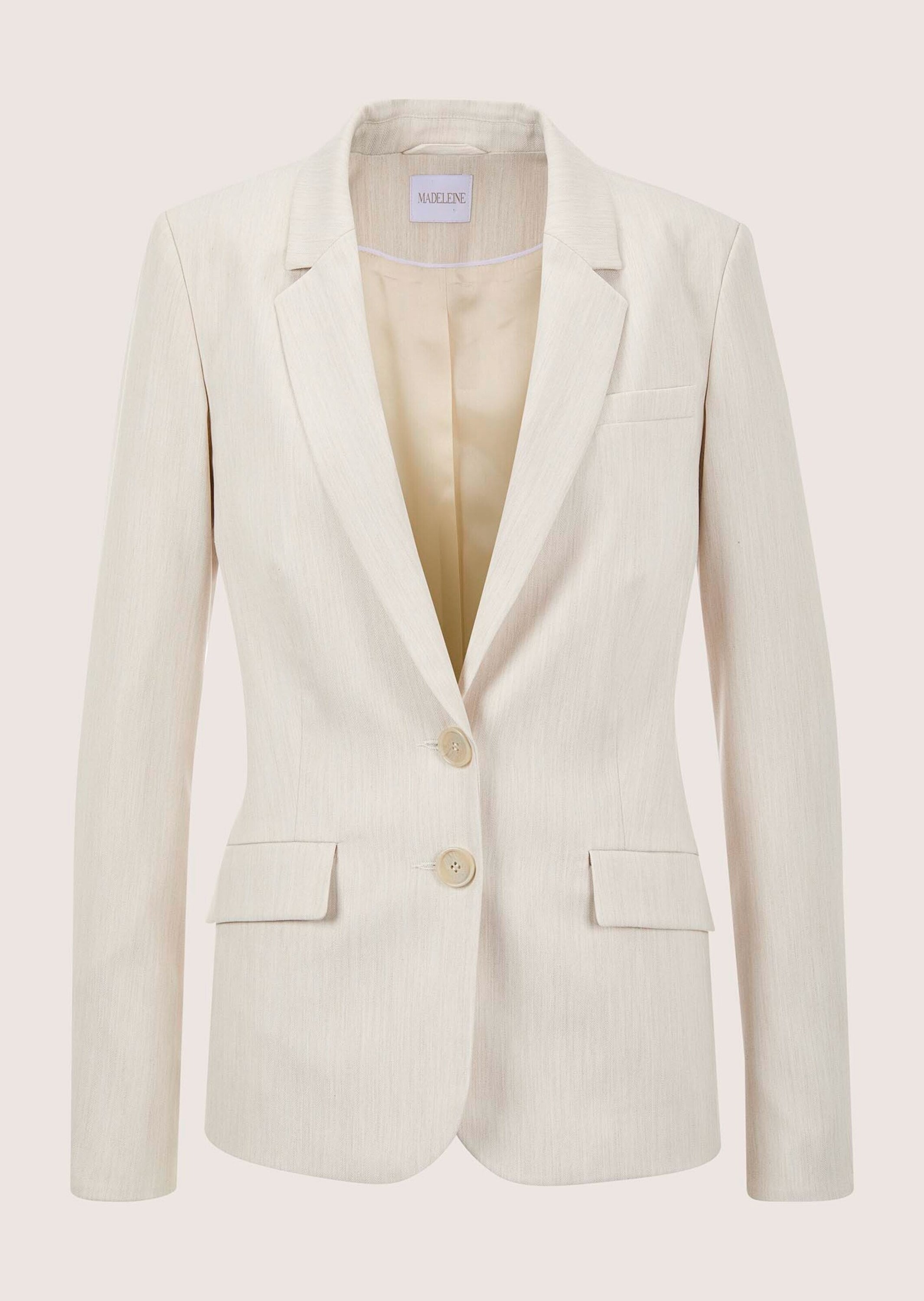 MADELEINE Jackenblazer "Blazer Moderner Einreiher mit Reverskragen" Knopfde günstig online kaufen