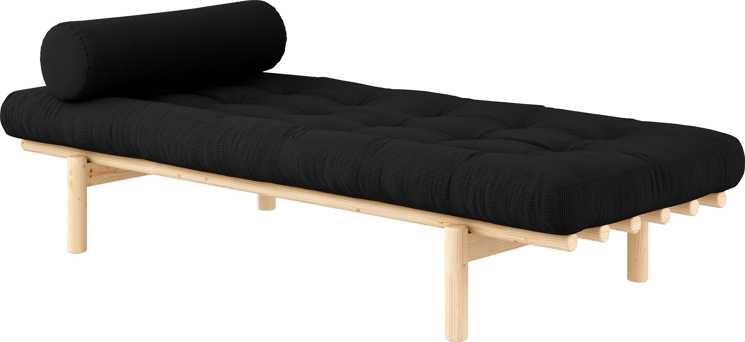 Karup Design Daybed "Next", aus massiven Kiefernholz, inkl. Futonmatratze und Kissen