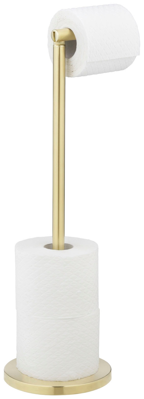 WENKO Toilettenpapierhalter "2in1" 2 in 1, mit Ersatzrollenhalter, Höhe: 55 günstig online kaufen