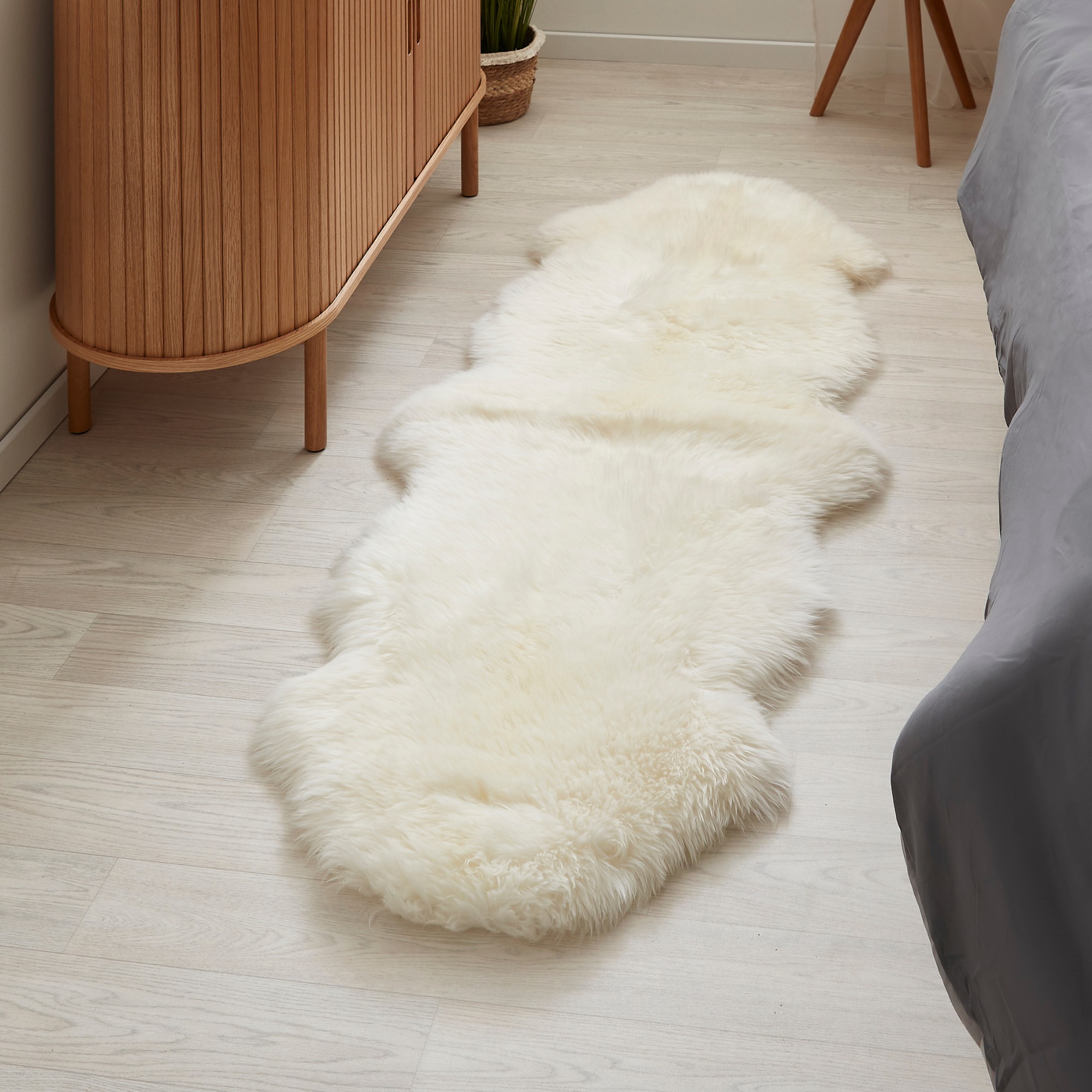 LUXOR living Fellteppich "Schaffell Namika" fellförmig 50 mm Höhe echtes La günstig online kaufen