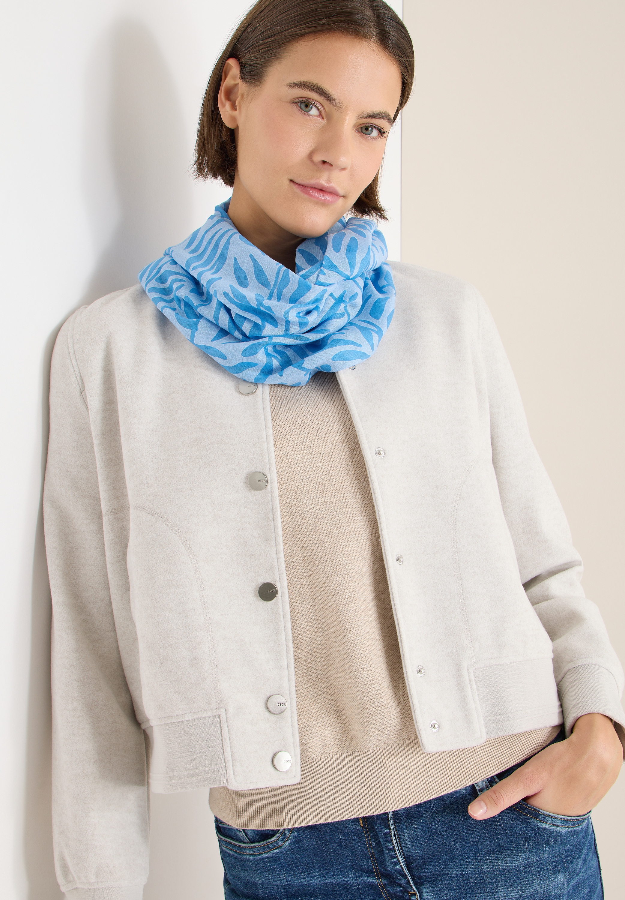 Cecil Loop softer Materialmix