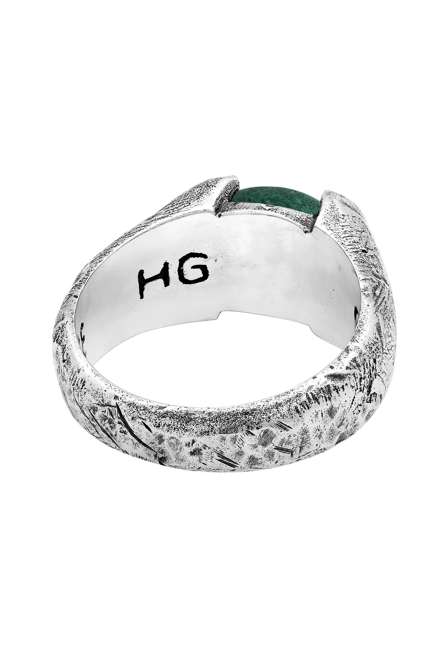 HAZE & GLORY Silberring »Ring Herren Liberty - Afrikanischer Türkis 925 Silber«