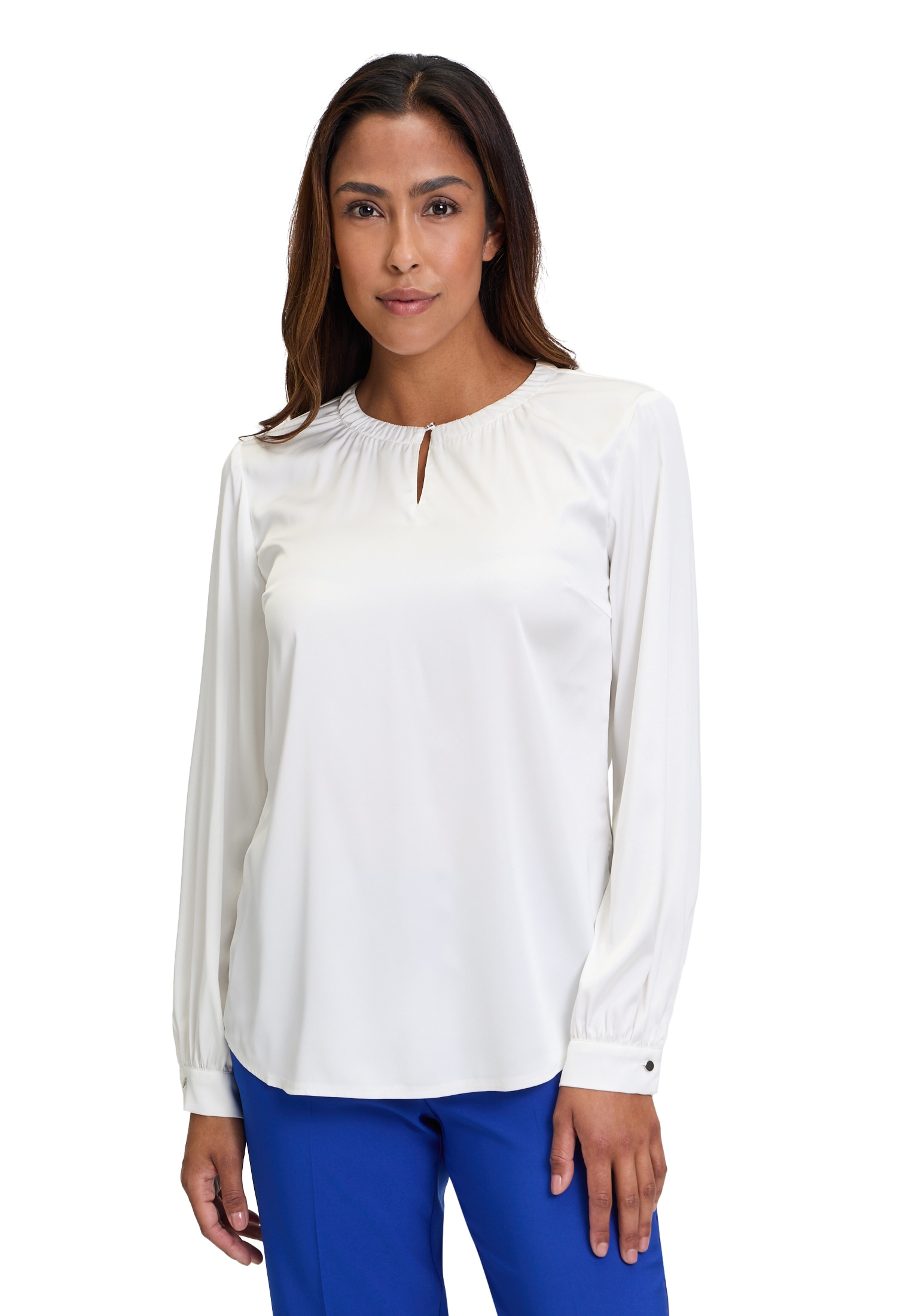 Betty Barclay Langarmbluse "Betty Barclay Damen Langarm-Bluse mit Rundhalsa günstig online kaufen