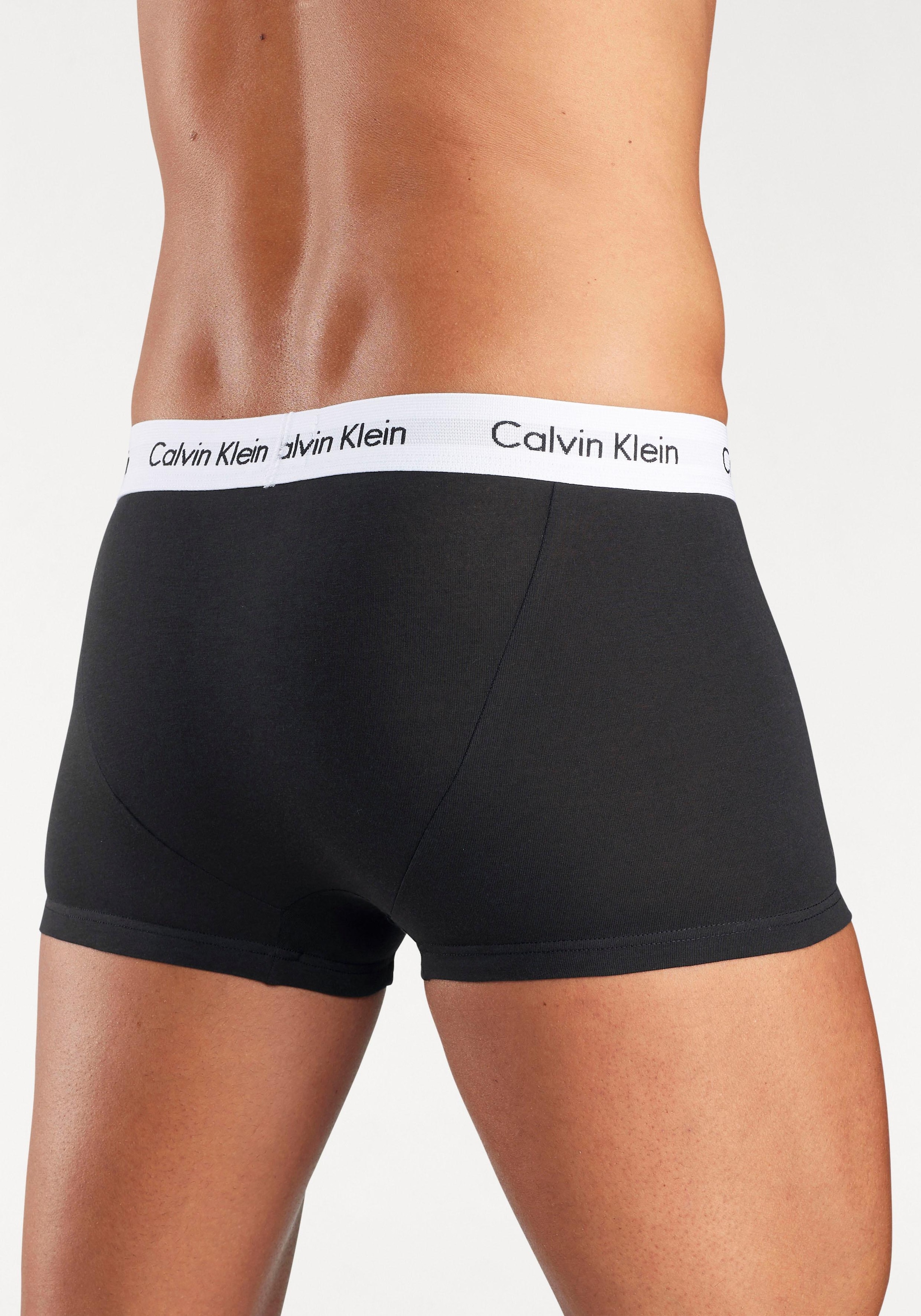 Calvin Klein Underwear Hipster, (3 St.), mit weißem Webbund