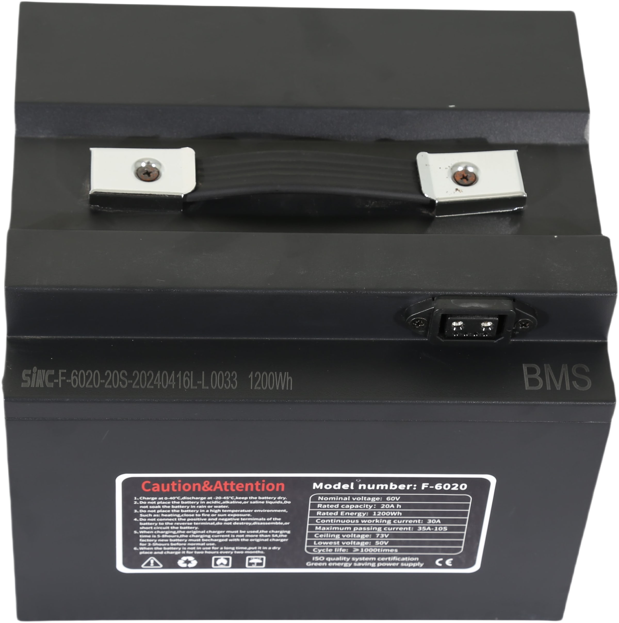 GreenStreet Elektromobil »E-Mover Deluxe«, mit 60V/26Ah Li-Ion-Akku, inkl. Topcase