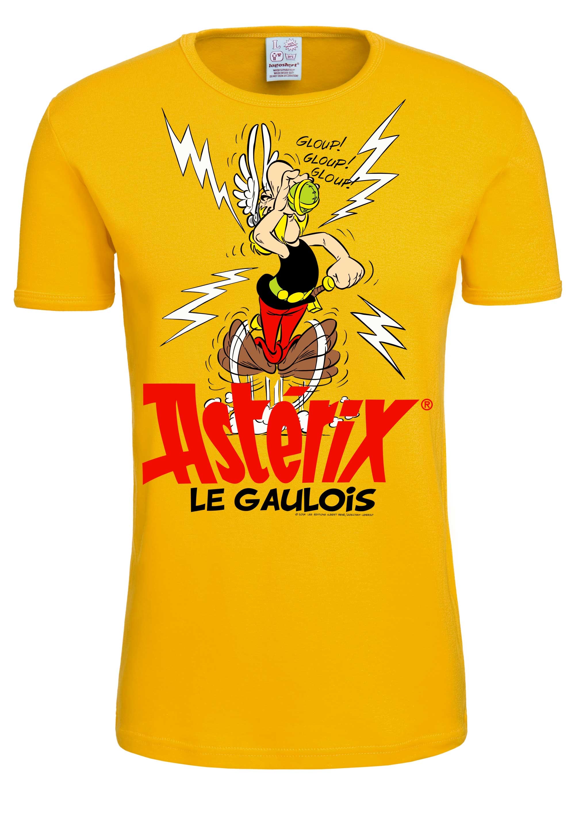 LOGOSHIRT T-Shirt »Asterix – Magic Poison«, mit lizenzierten Originaldesign
