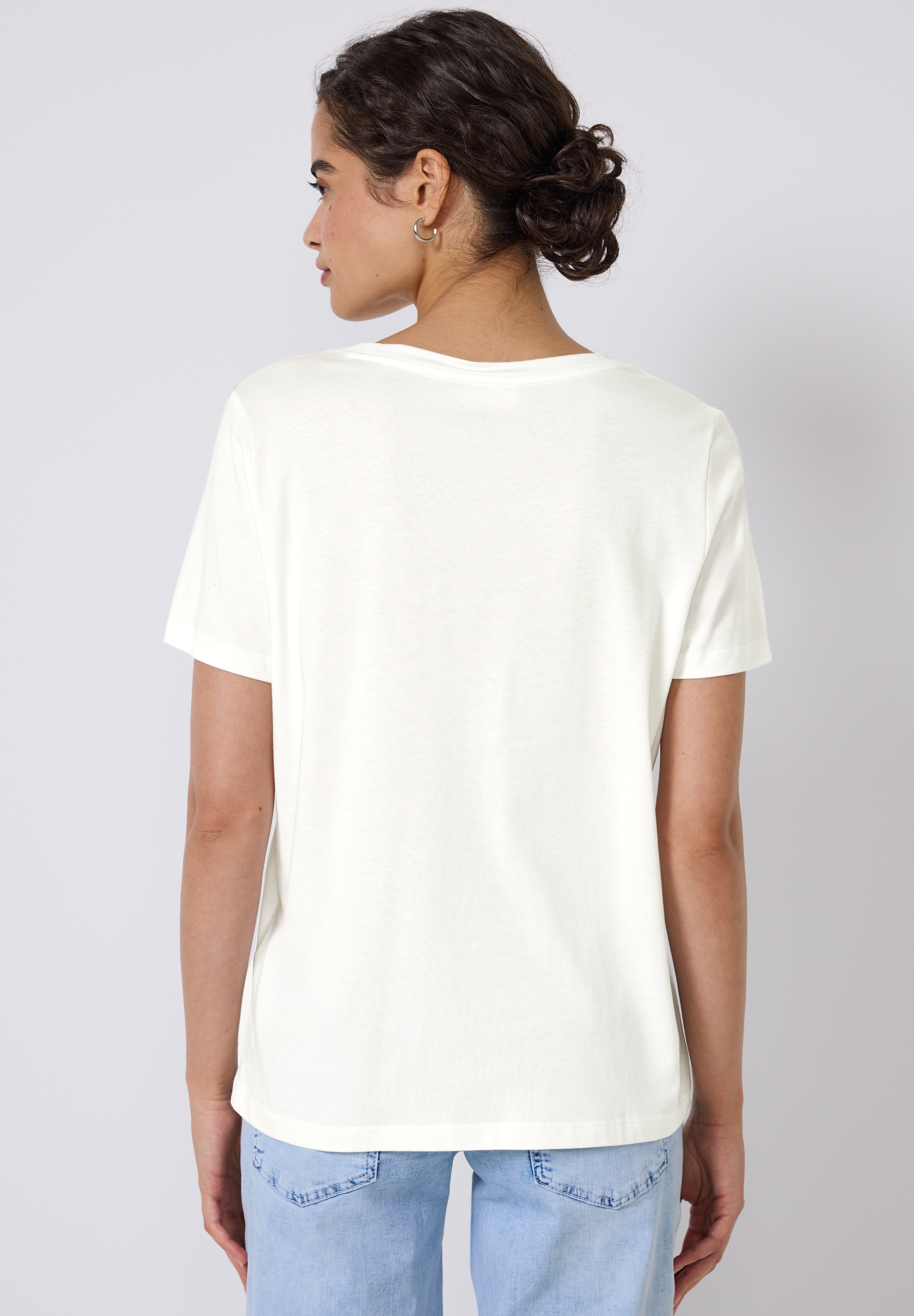 STREET ONE STUDIO T-Shirt, im soften Baumwoll-Mix