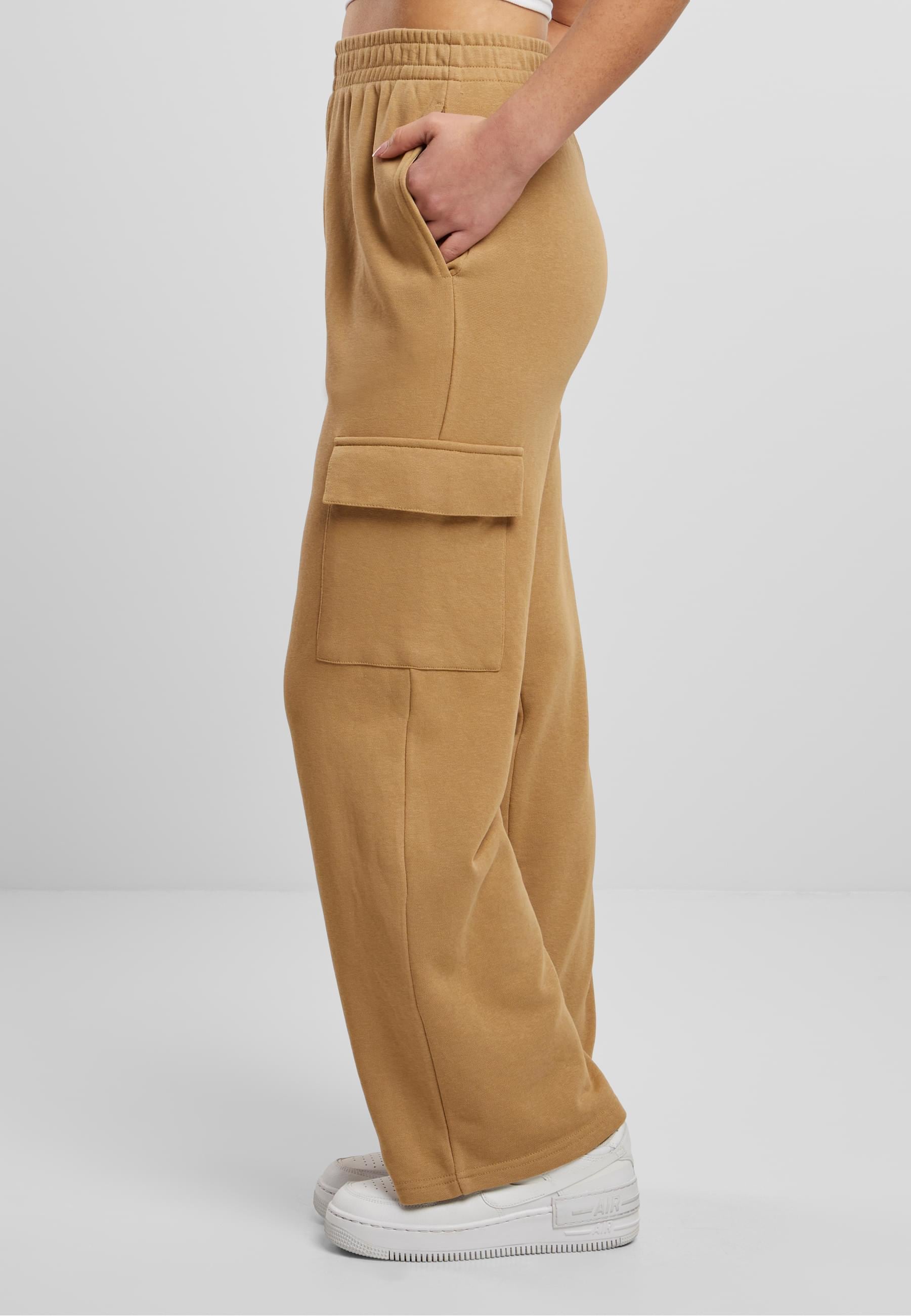 URBAN CLASSICS Jogginghose »Urban Classics Damen Ladies Baggy Light Terry Sweat Pants«, (1 tlg.)