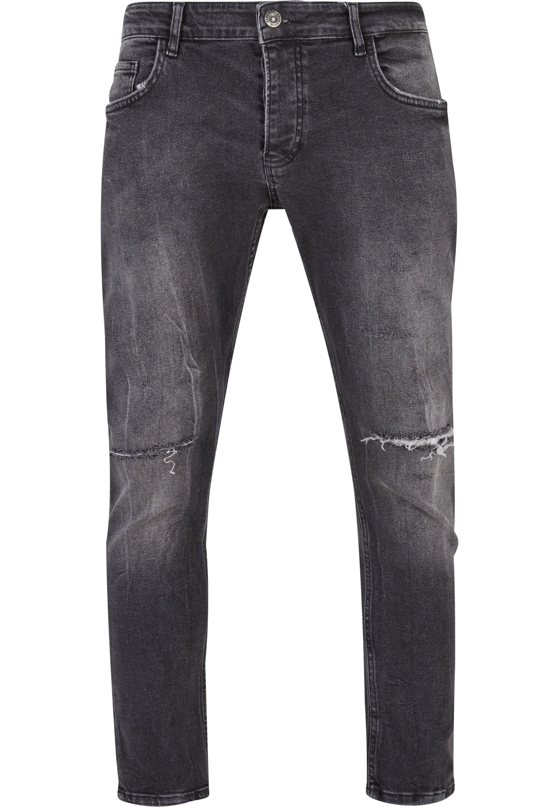 2Y Studios Bequeme Jeans "2Y Studios Herren 2Y Destroyed Skinny Cropped Denim"