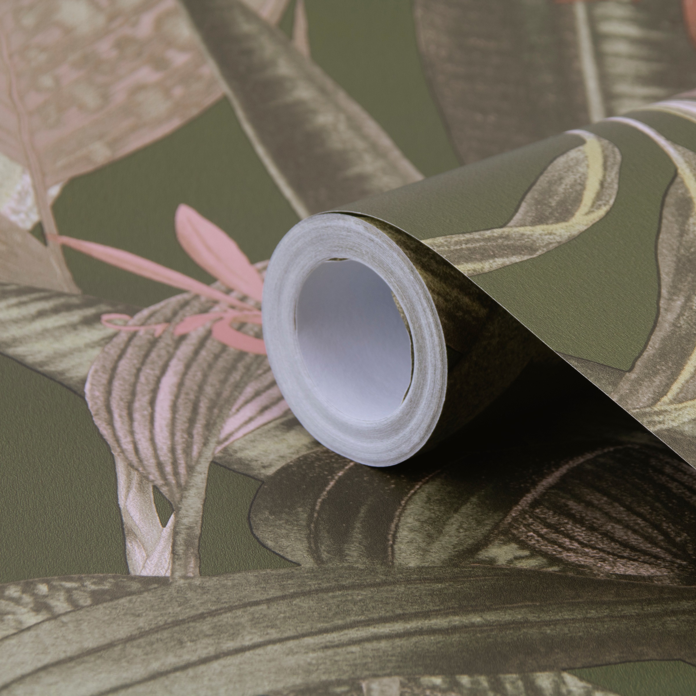 Thumbnail - LOOKS by Wolfgang Joop Vliestapete "Tropical Leaves" texturiert 10mx52cm