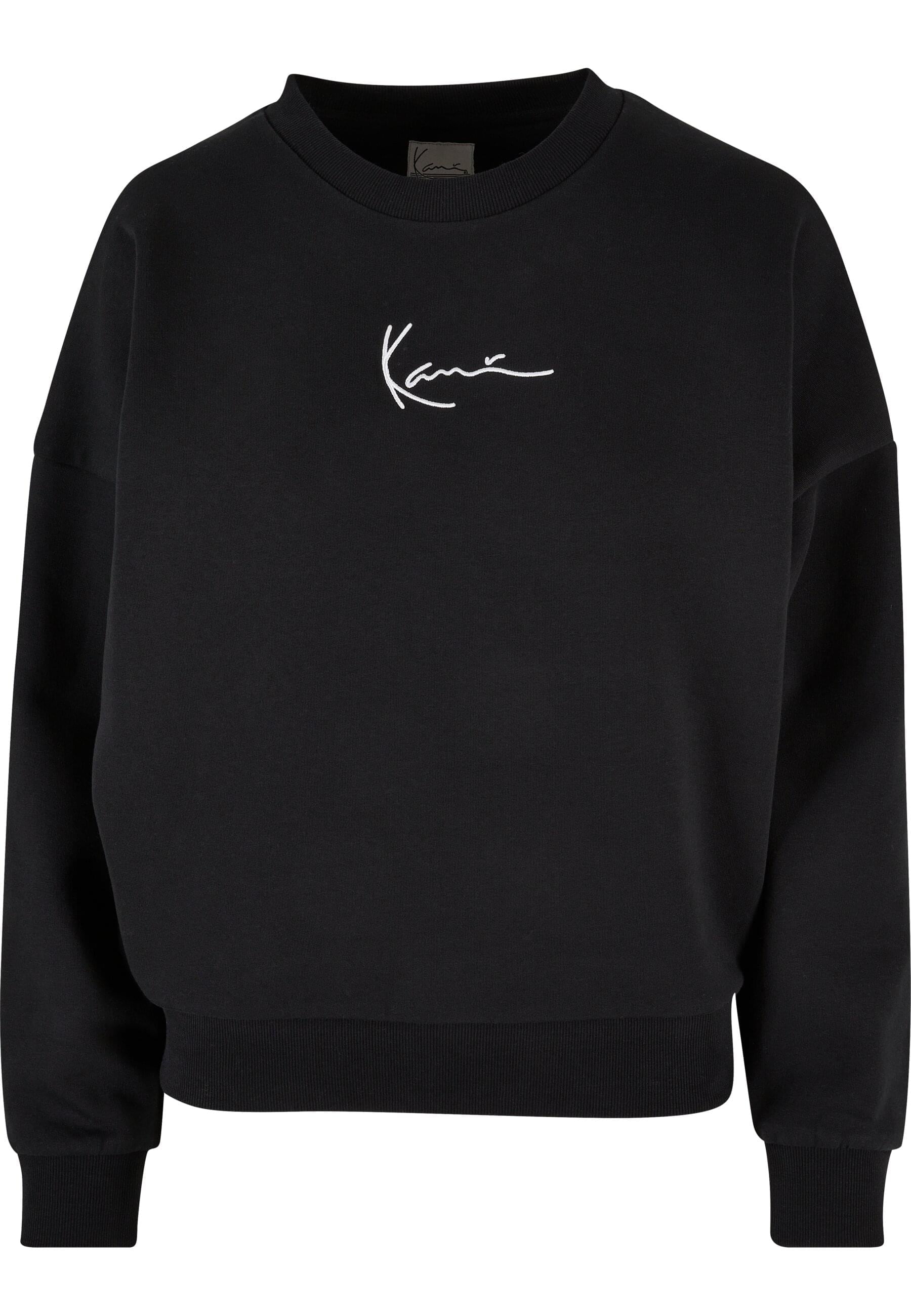 Sweater »Karl Kani Damen ESSKKW-C01BLK Small Signature Crew«, (1 tlg.)
