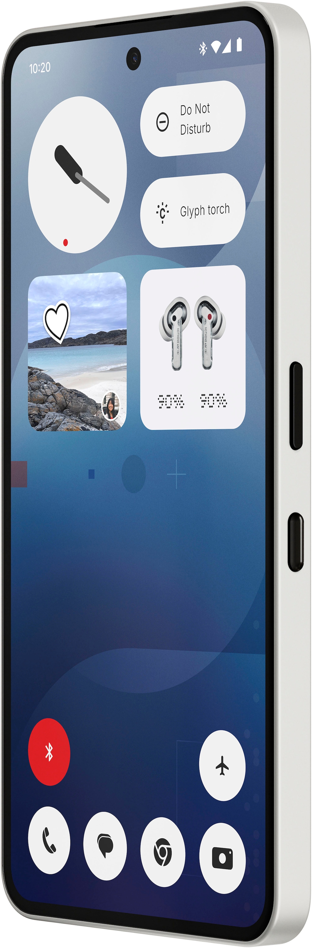 NOTHING Smartphone »PHONE (3a)«, weiß