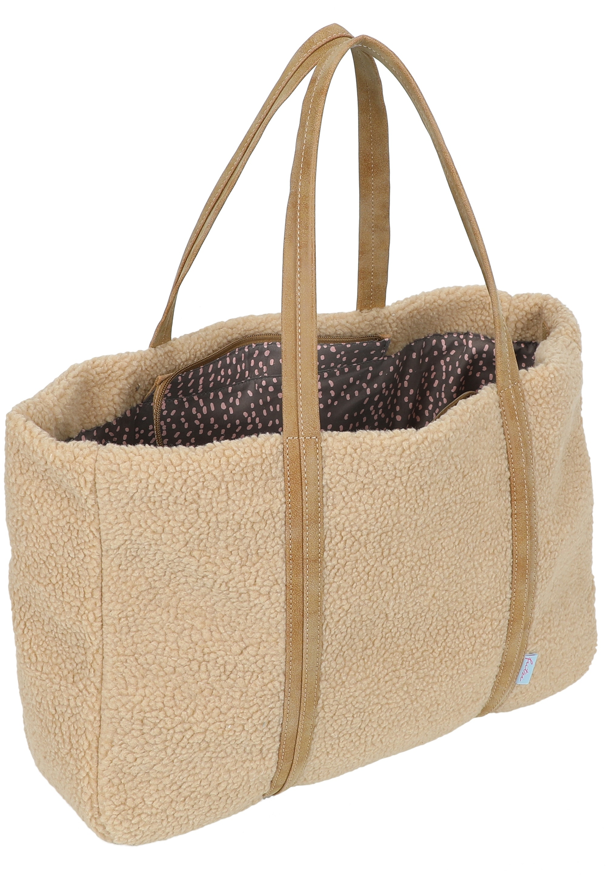 Fritzi aus Preußen Henkeltasche »Easy Izzy Limited Teddy« aus kuschelweichem Teddy