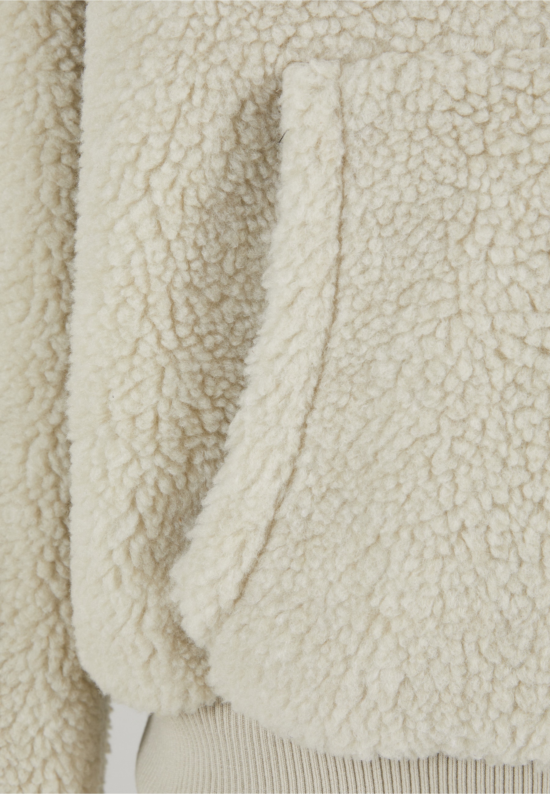 Karl Kani Kapuzenpullover »Karl Kani Herren KM223-001-2 Varsity OS Teddy Zip Hoodie cream« 1 Stk.