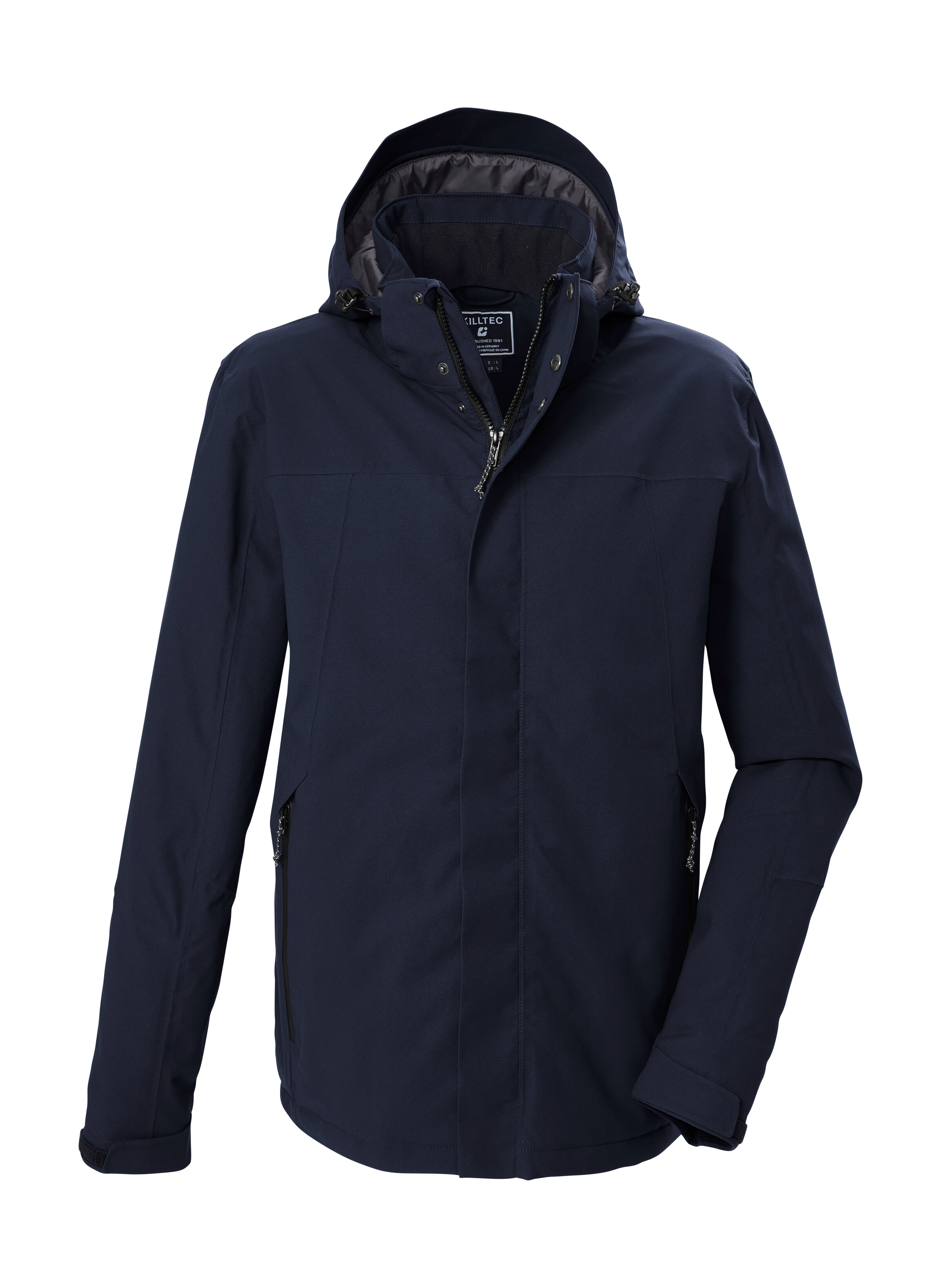 Killtec "KOW 2 MN JCKT" Wasserdichte, atmungsaktive Funktionsjacke mit abnehmbarer Kapuze