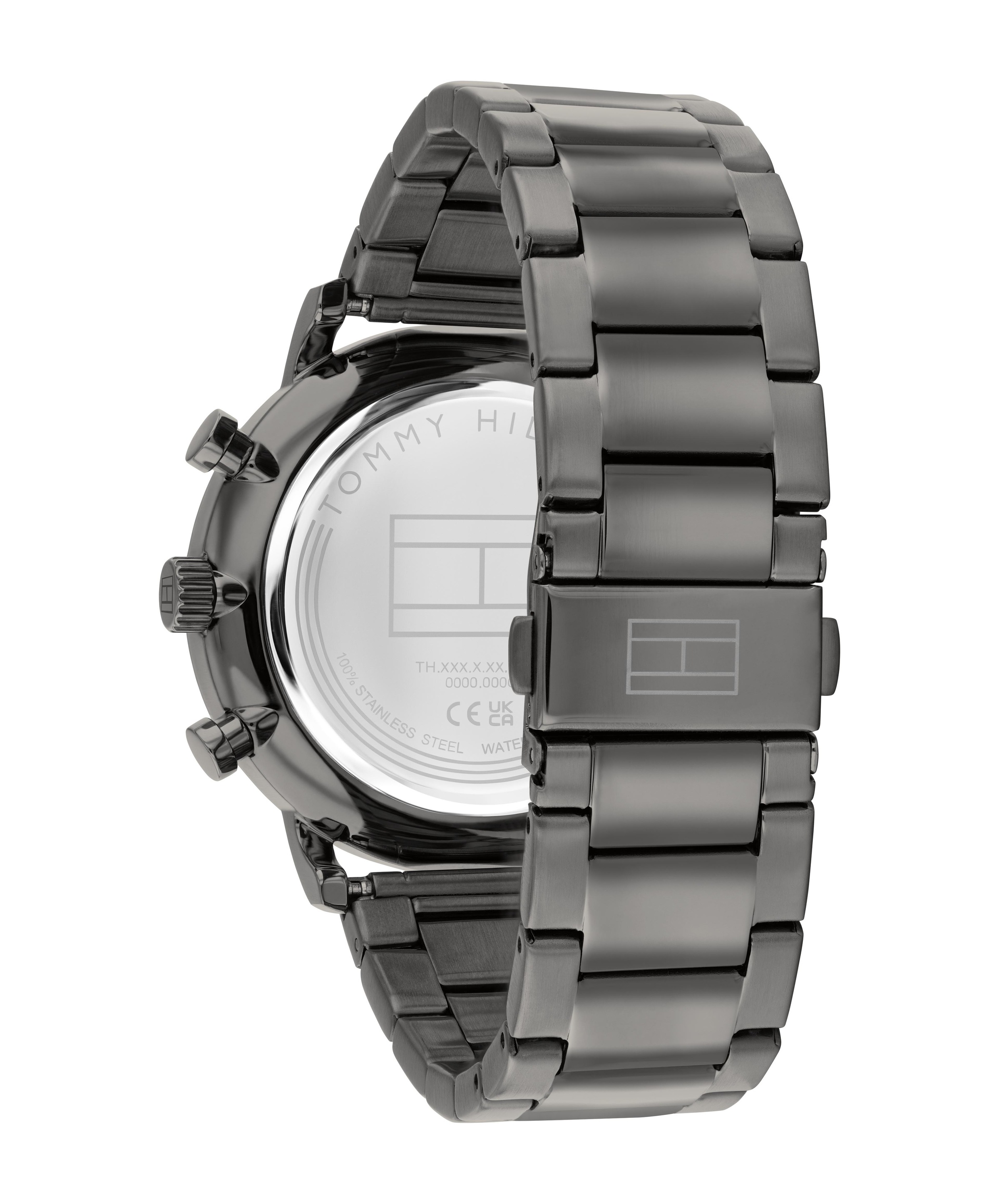 Tommy Hilfiger Multifunktionsuhr »LEGEND« Quarzuhr, Armbanduhr, Herrenuhr, Edelstahlarmband, analog, Tag
