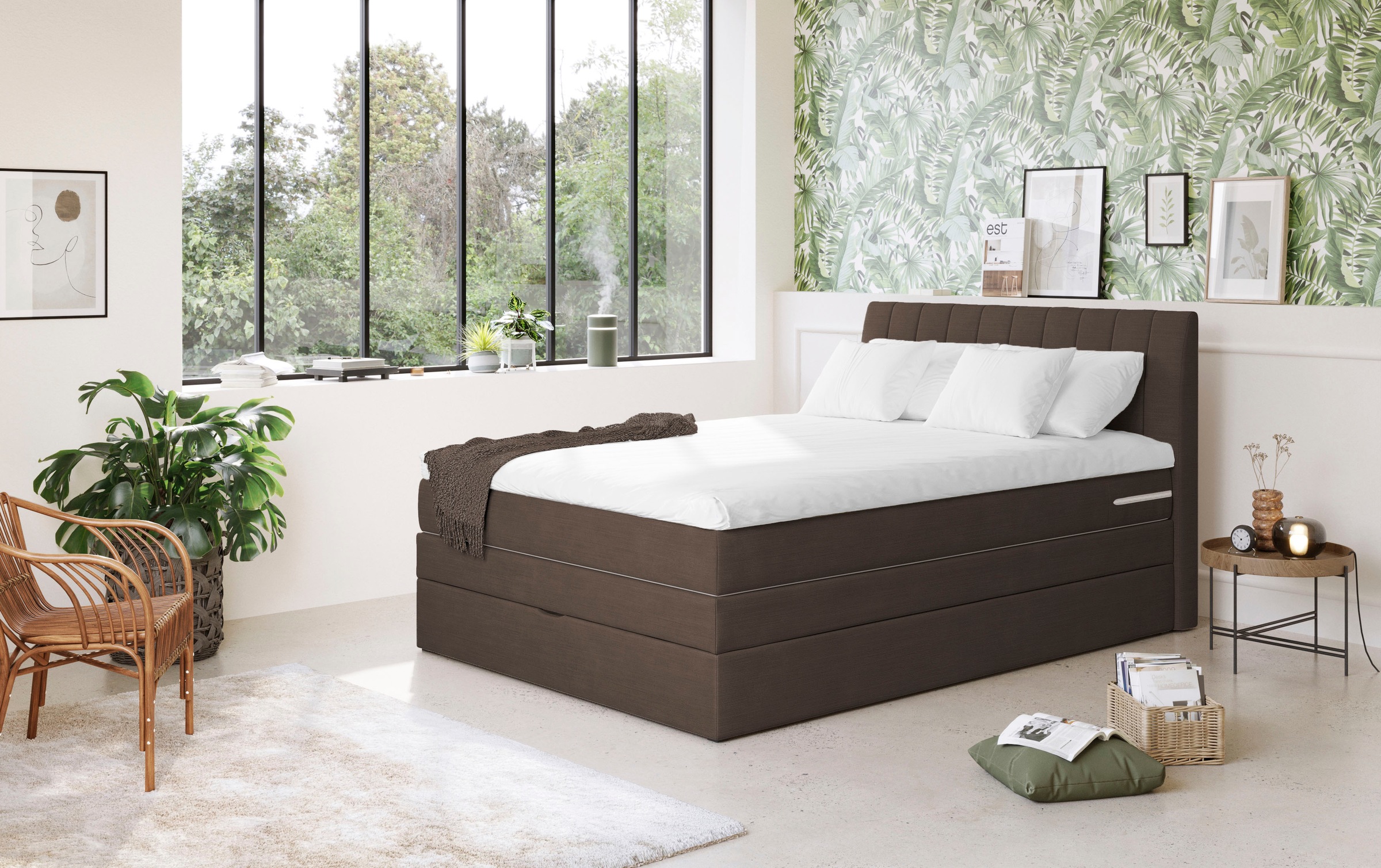 COTTA Boxspringbett "Shark inkl. Bettkasten und Topper", erhältlich in den günstig online kaufen