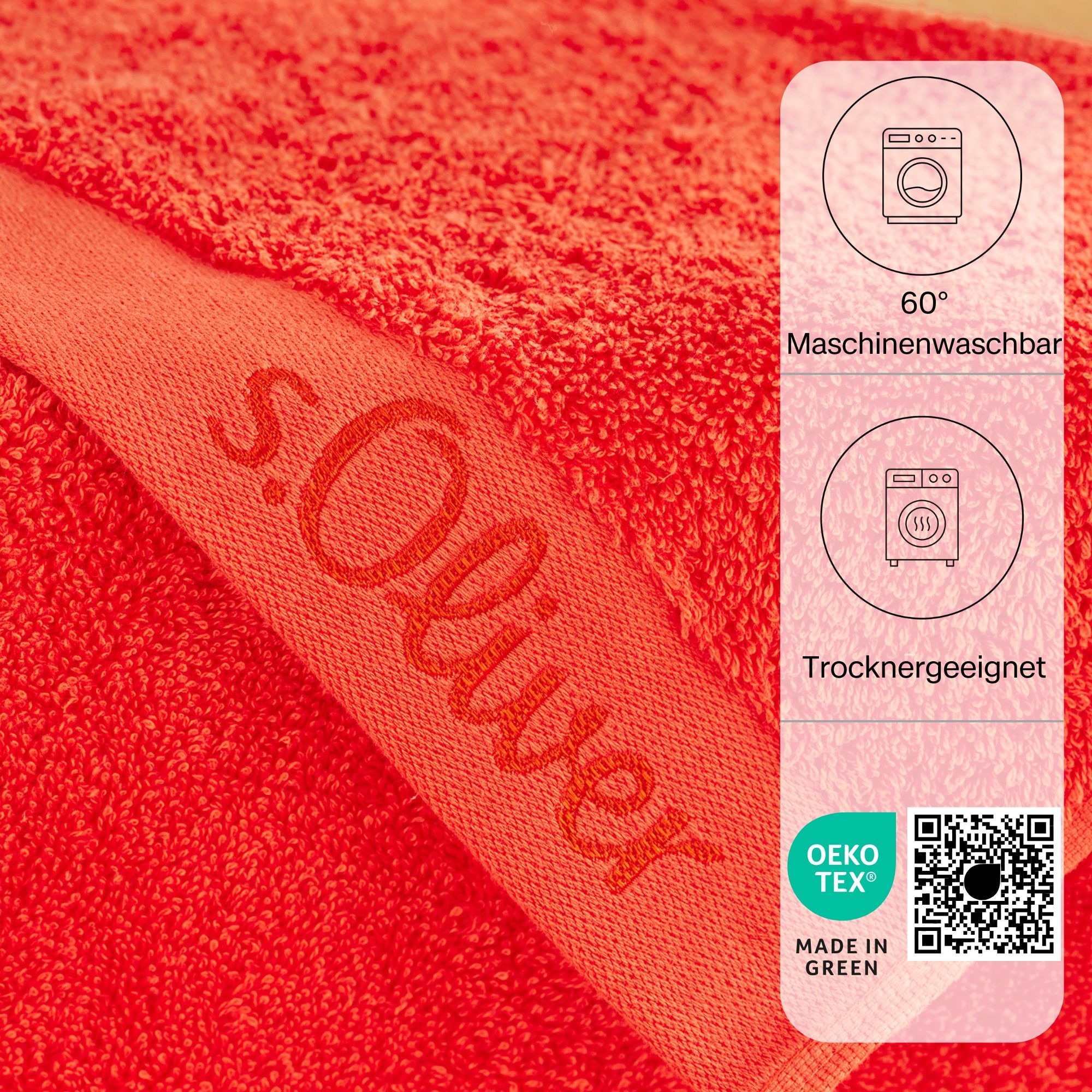 s.Oliver Gästehandtuch »s. Oliver Gästetuch«, (1 St., Gästehandtuch 30 x 50 cm), besonders weich und saugfähig