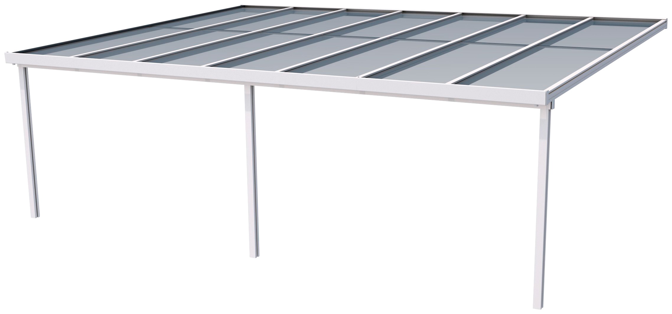 GUTTA Terrassendach "Premium", BxT: 712x506 cm, Dach Polycarbonat Opal