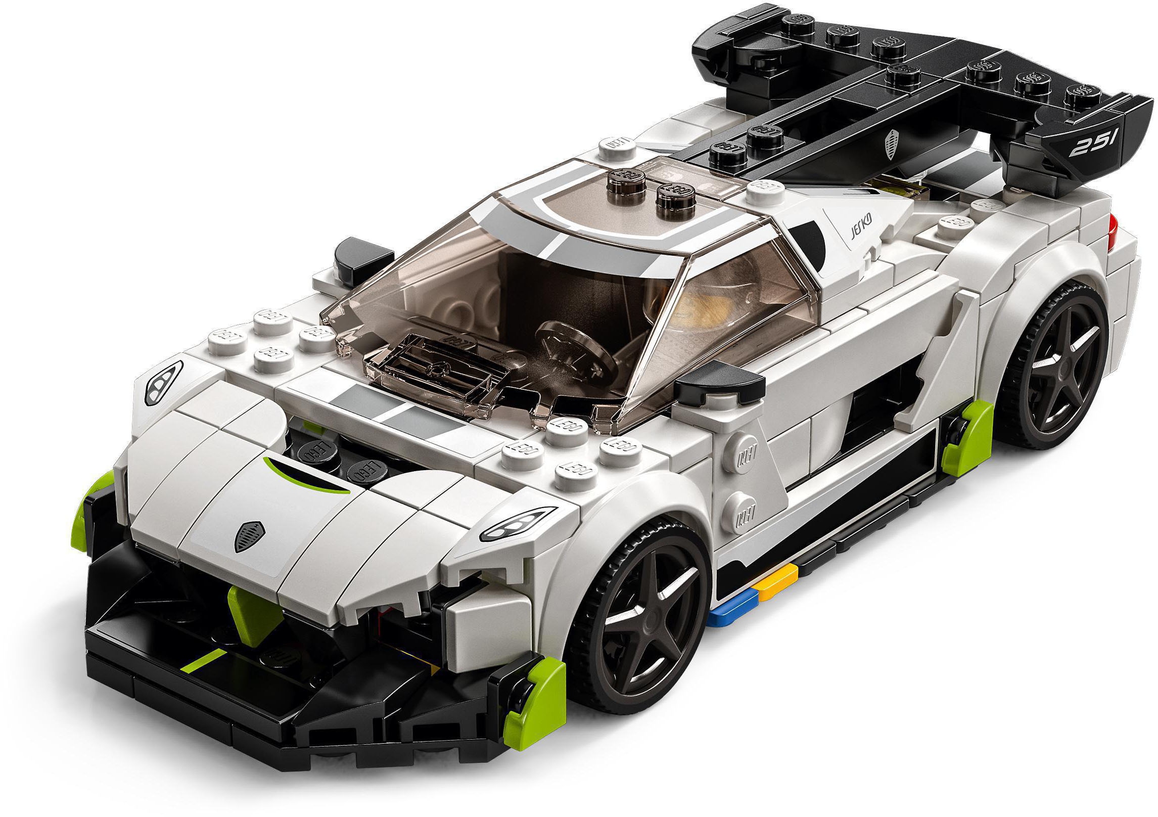 LEGO® Konstruktionsspielsteine »Koenigsegg Jesko (76900), LEGO® Speed Champions«, (280 St.)