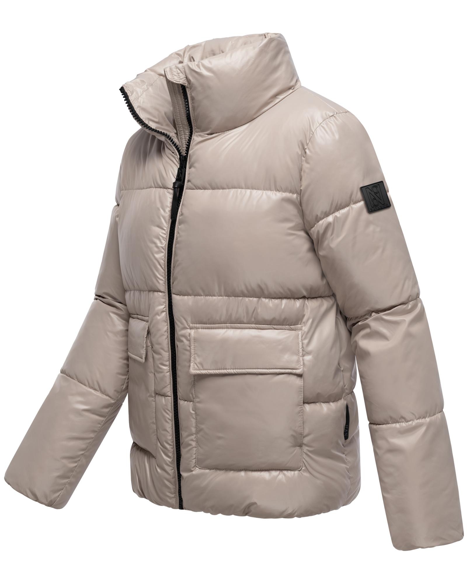 Navahoo Kurzjacke »Eispracht 14«, ohne Kapuze, Kurze gesteppte Damen Winterjacke