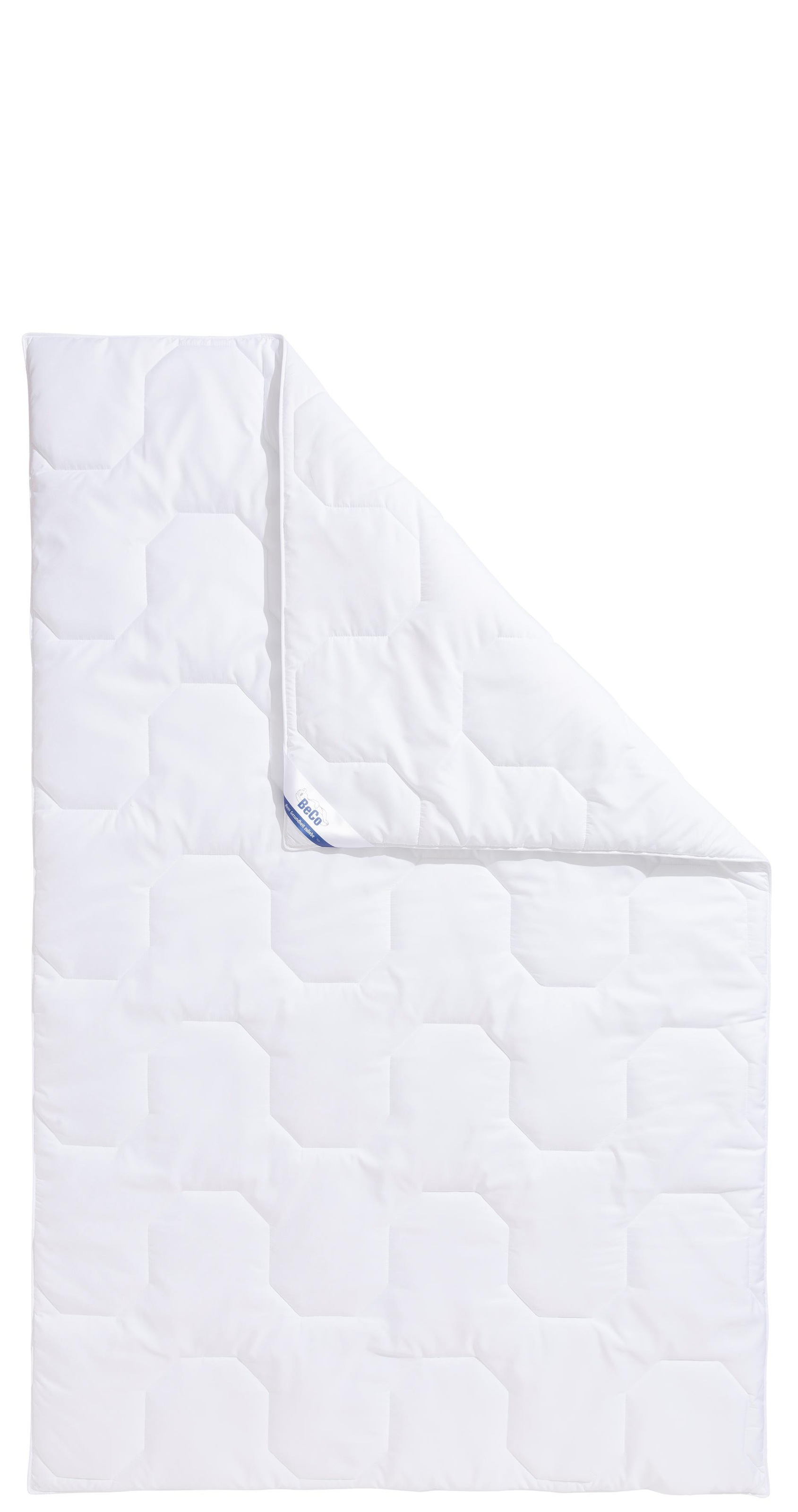 Beco Kunstfaserbettdecke "Gregor, Bettdecken für Sommer und Winter, Ganzjahresdecke" warm Füllung Polyester Bezug Polyester 1 Stk. tlg. Bettdecke 135x200cm, allergiker geeignet (Hausstauballergiker)
