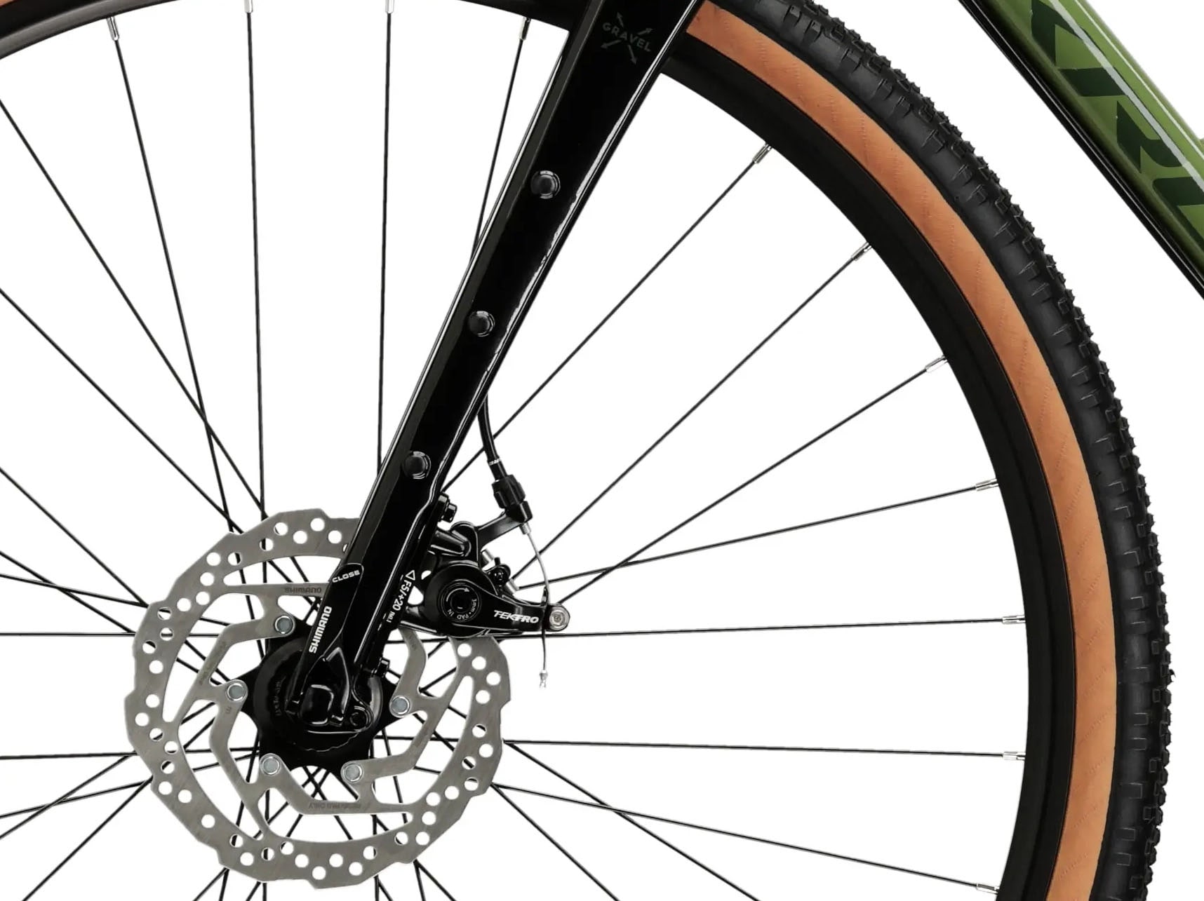 Kross Gravelbike »Gravelbike Esker 1.0 grün 20 Gänge«, 20 Gang, Shimano, GRX RX400 Schaltwerk, Kettenschaltung