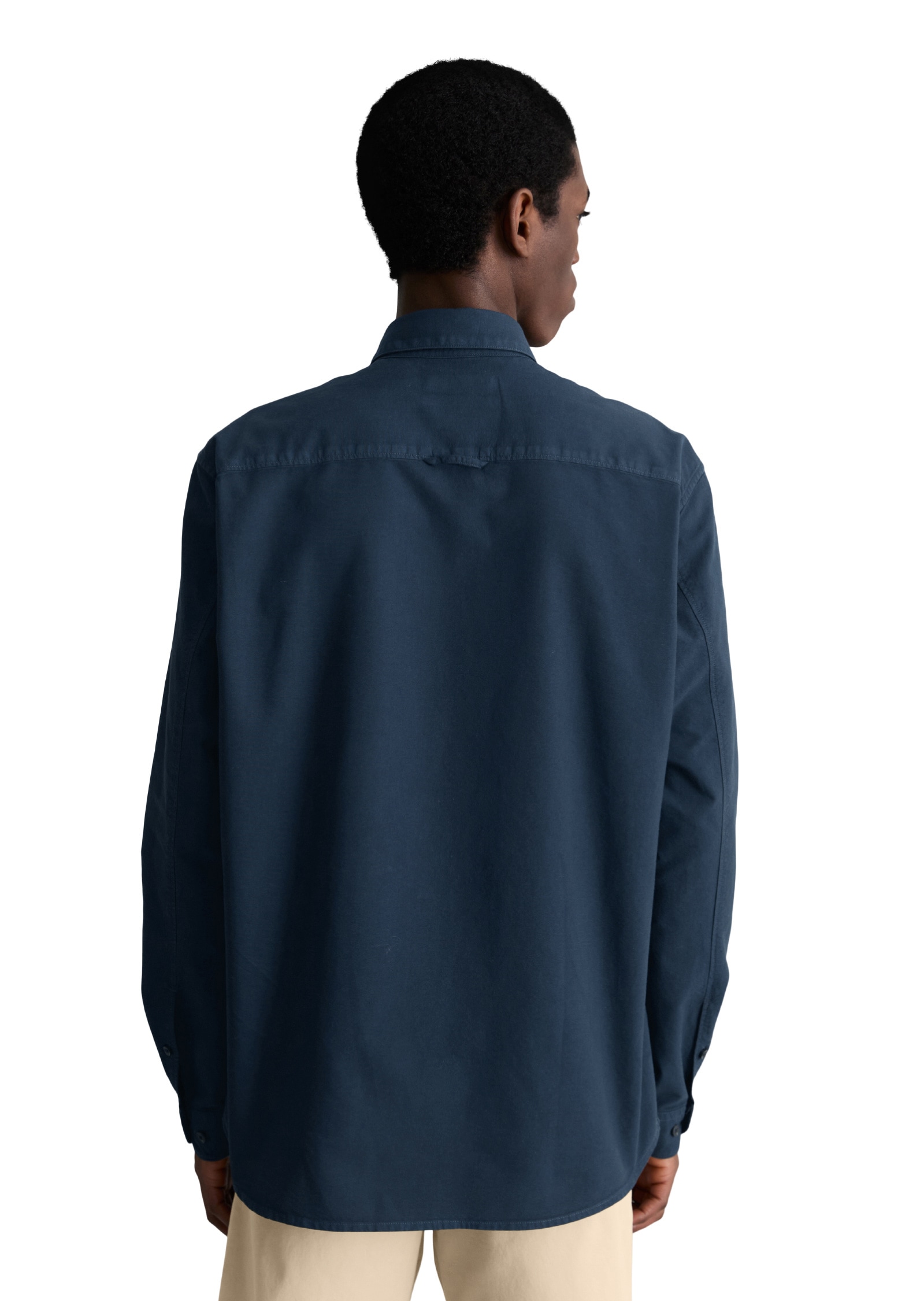 Marc O'Polo DENIM Langarmhemd »aus reiner Bio-Baumwolle«