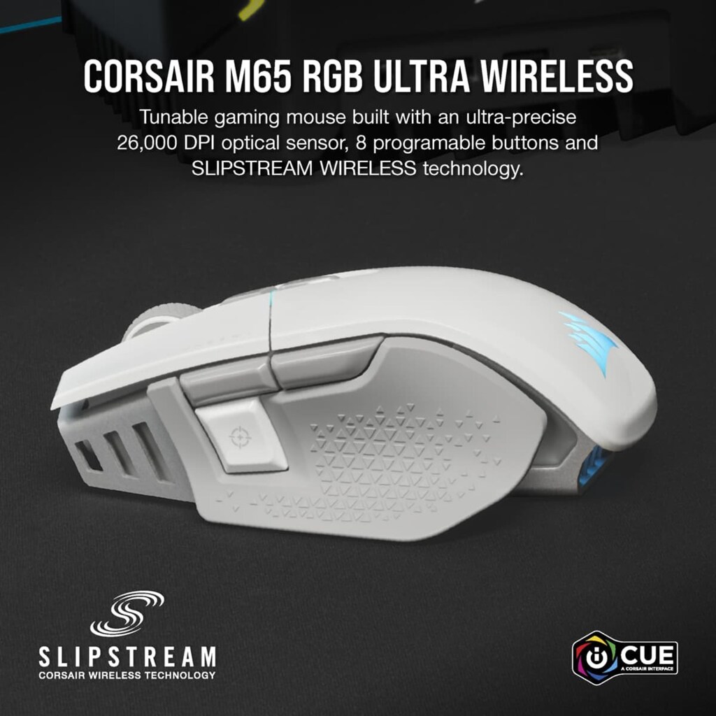 Corsair Gaming-Maus »M65 RGB Ultra Wireless«, Bluetooth