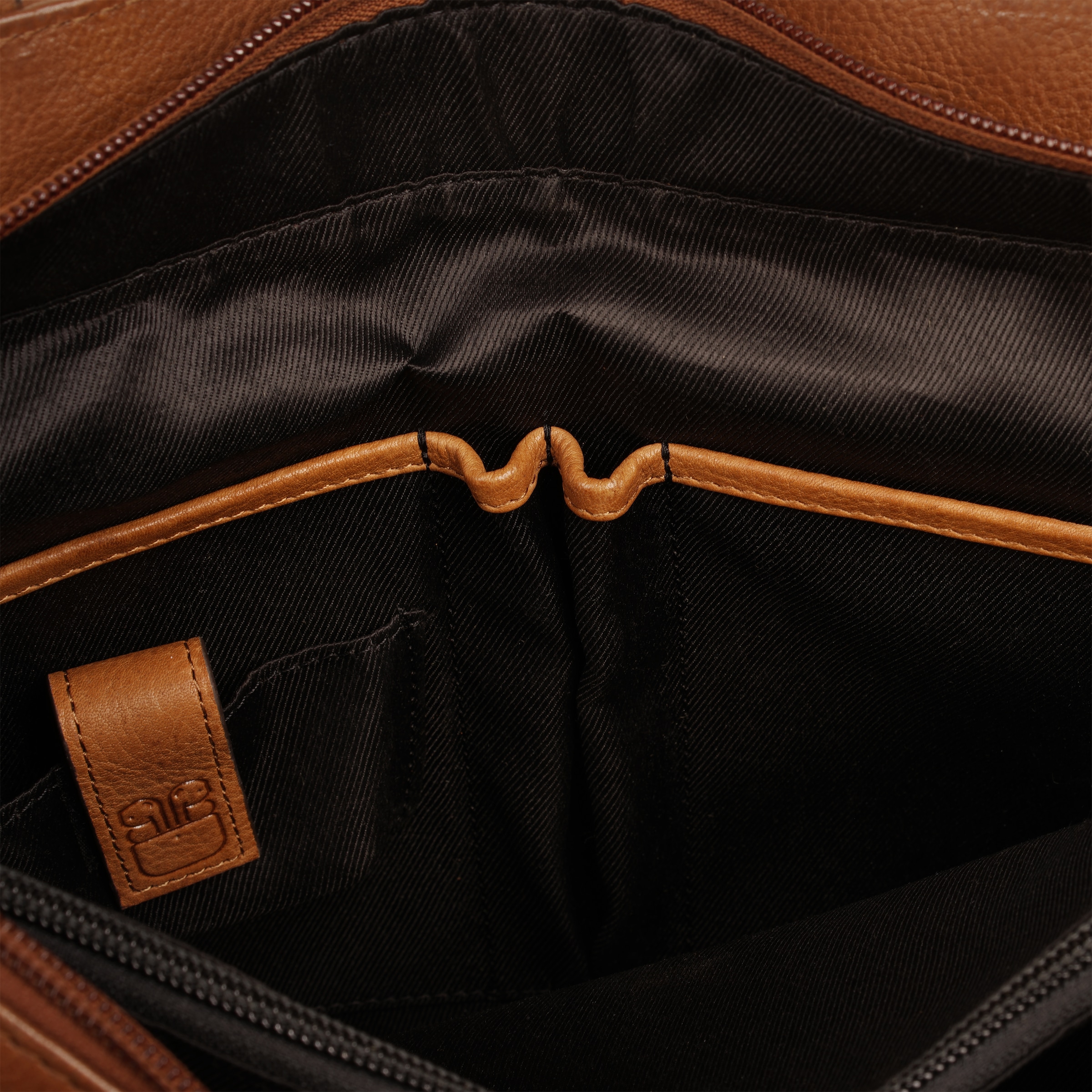 X-Zone Henkeltasche, echt Leder