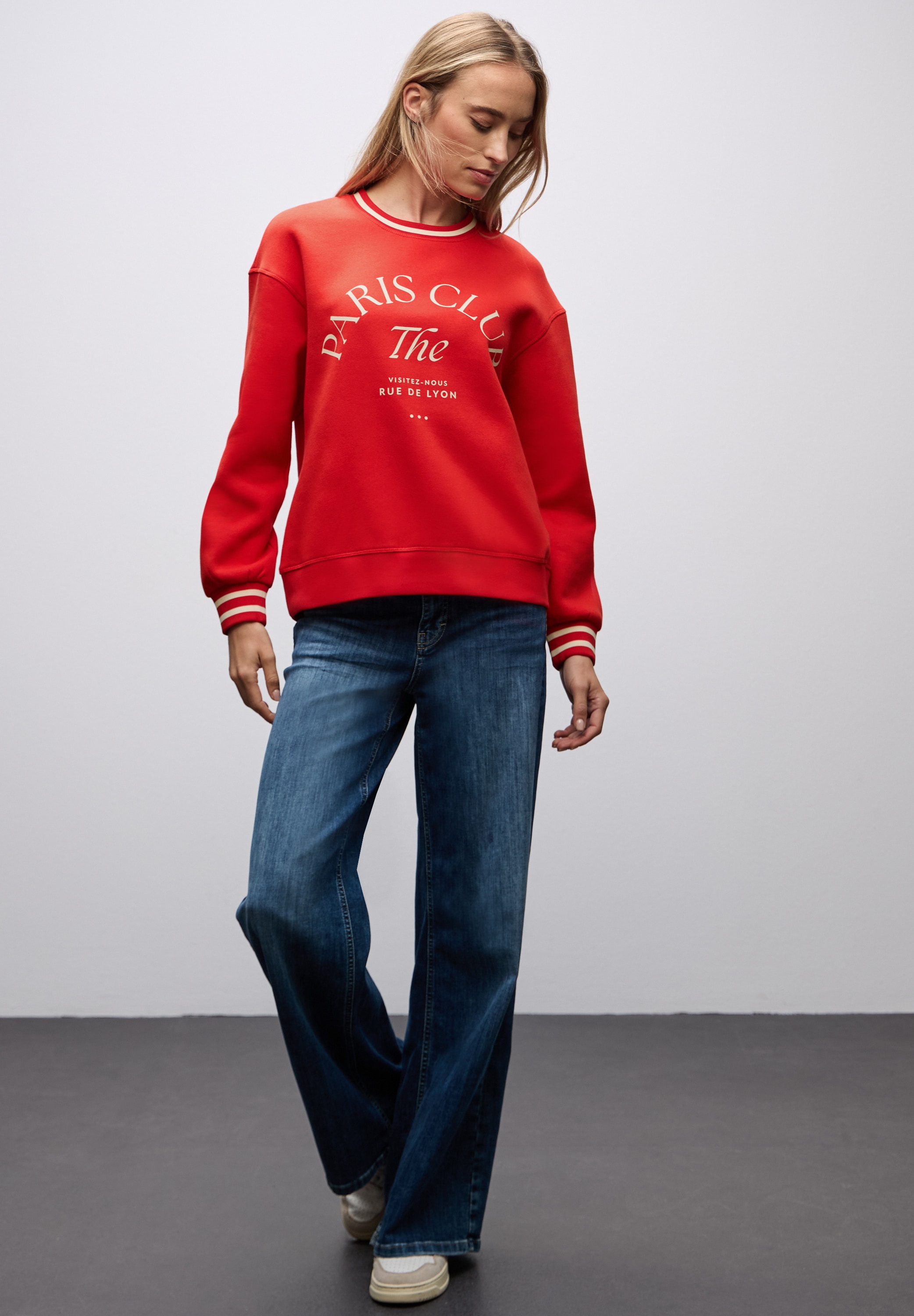 STREET ONE Sweatshirt , mit Schriftzug
