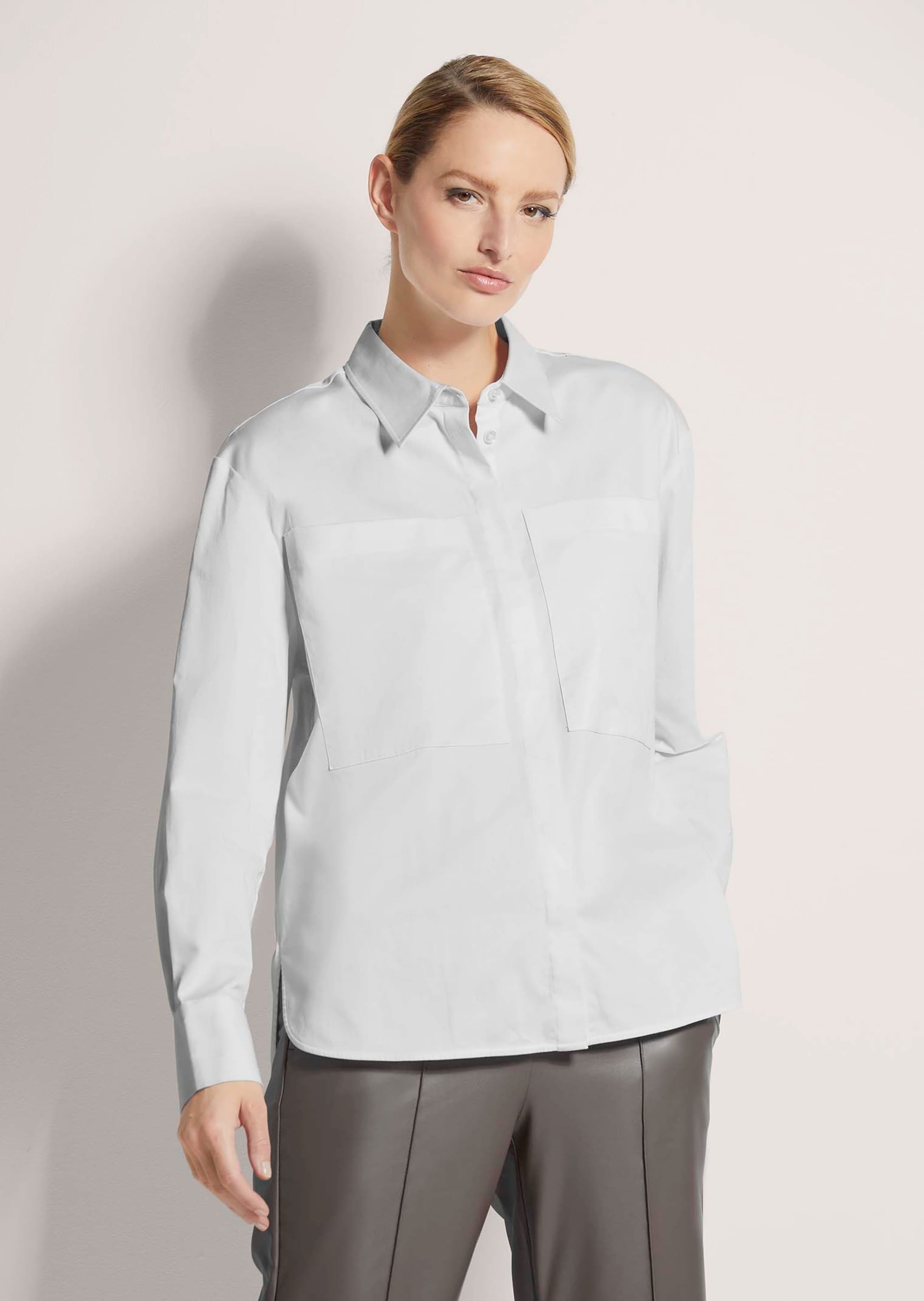 MADELEINE Hemdbluse »Bluse Lange Oversize-Bluse«