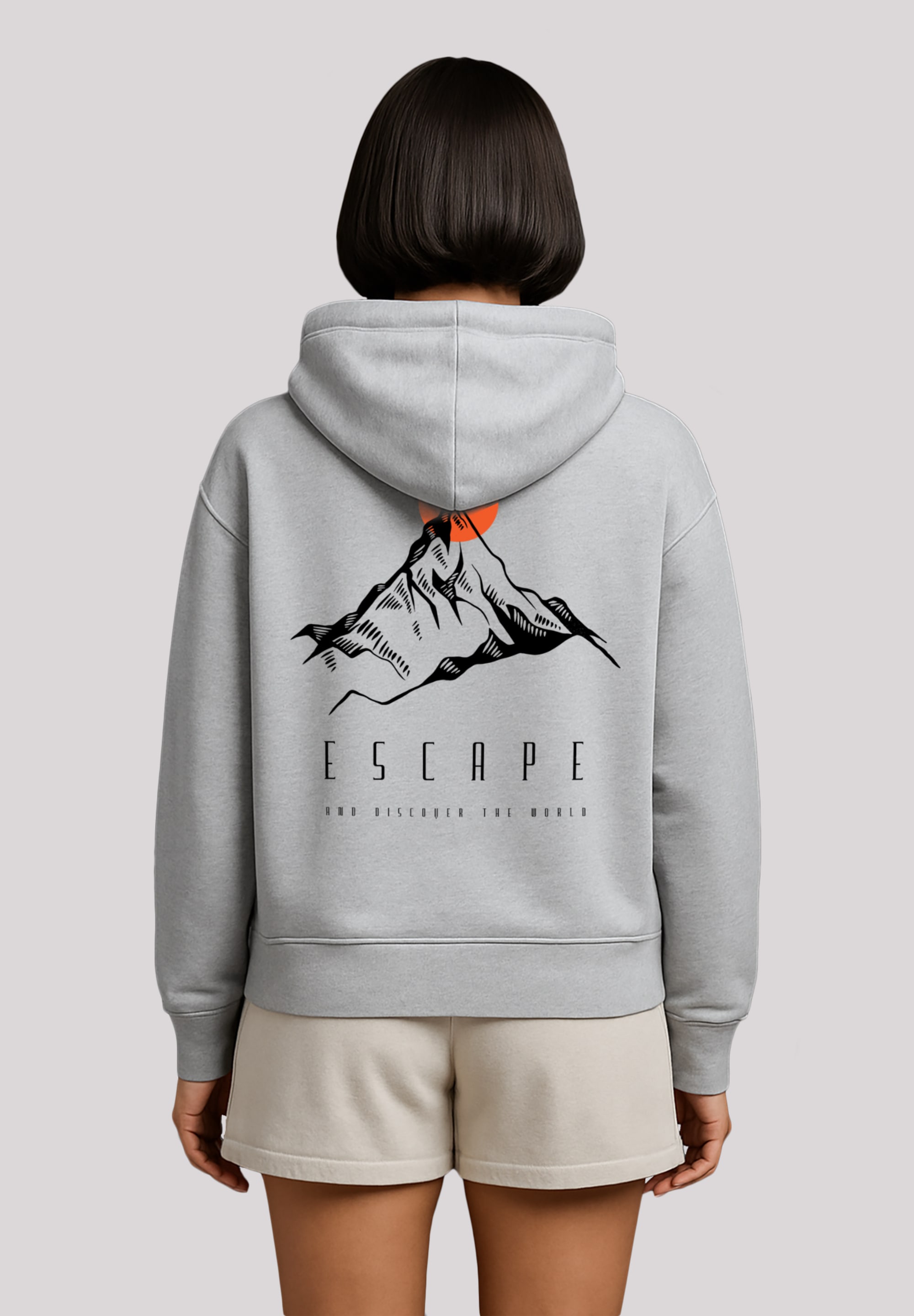 F4NT4STIC Kapuzenpullover "Escape Discover the World Mountain", Premium Qua günstig online kaufen