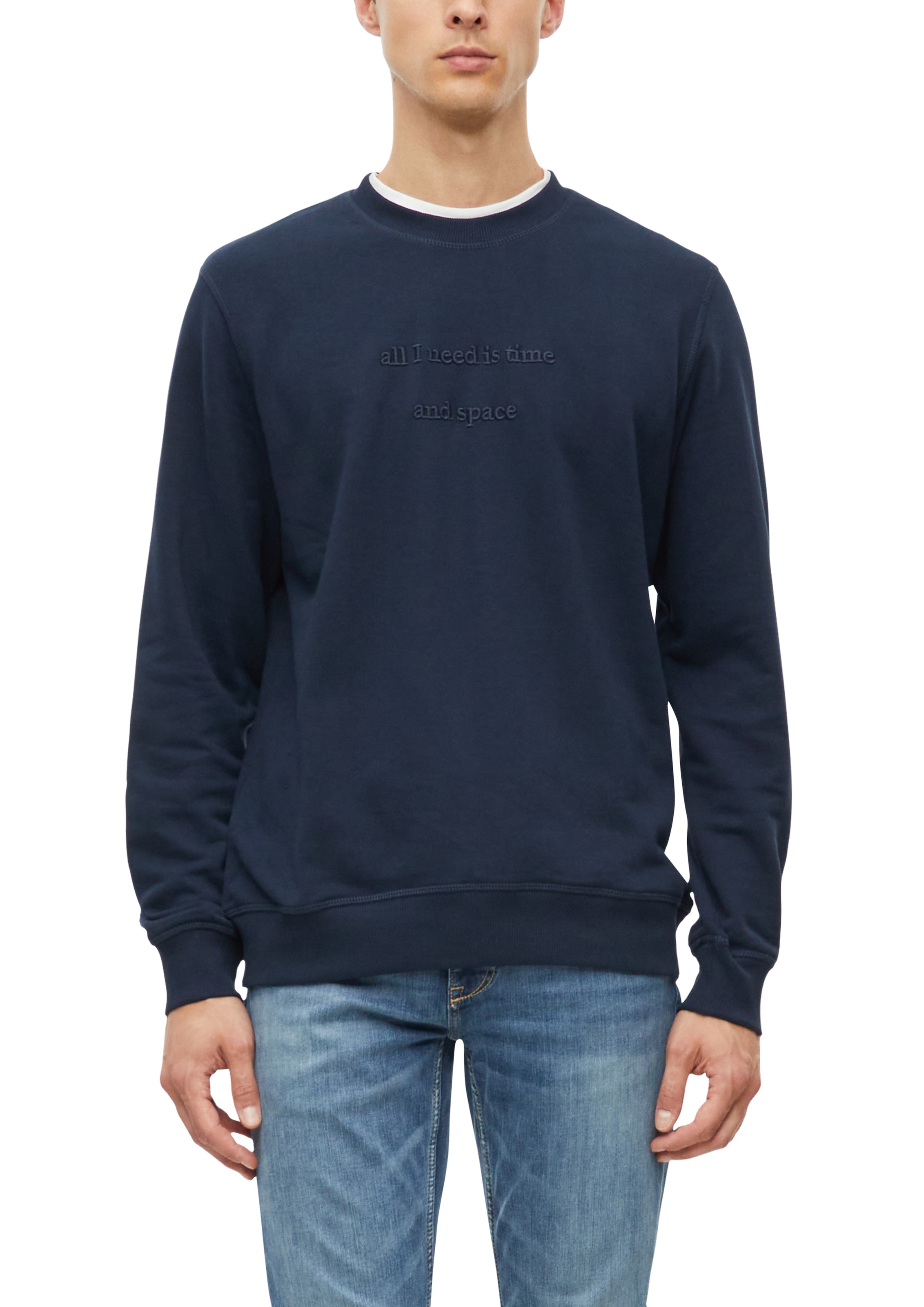 s.Oliver Sweater , mit Working-Stickerei
