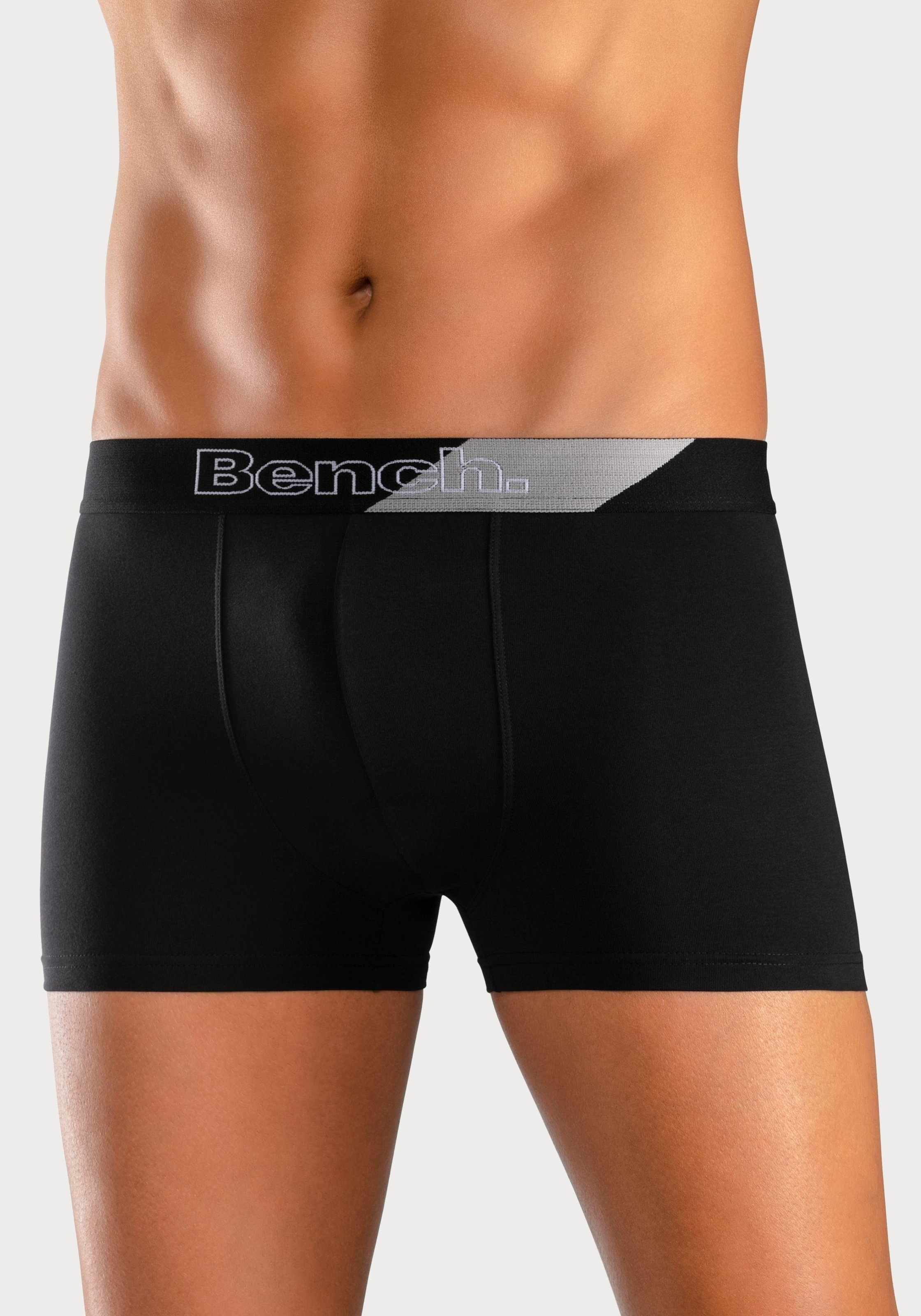 Bench. Boxer "Boxershorts für Herren", (Packung, 3 St.), Unterhosen mit mod günstig online kaufen