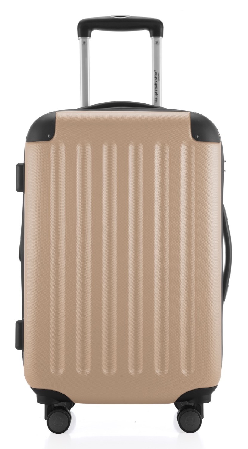 Hartschalen-Trolley "Spree, verschiedene Farben und Größen", HAUPTSTADTKOFFER, beige, ABS, Polycarbonat, Koffer, Reisegepäck Hartschalen-Koffer mit