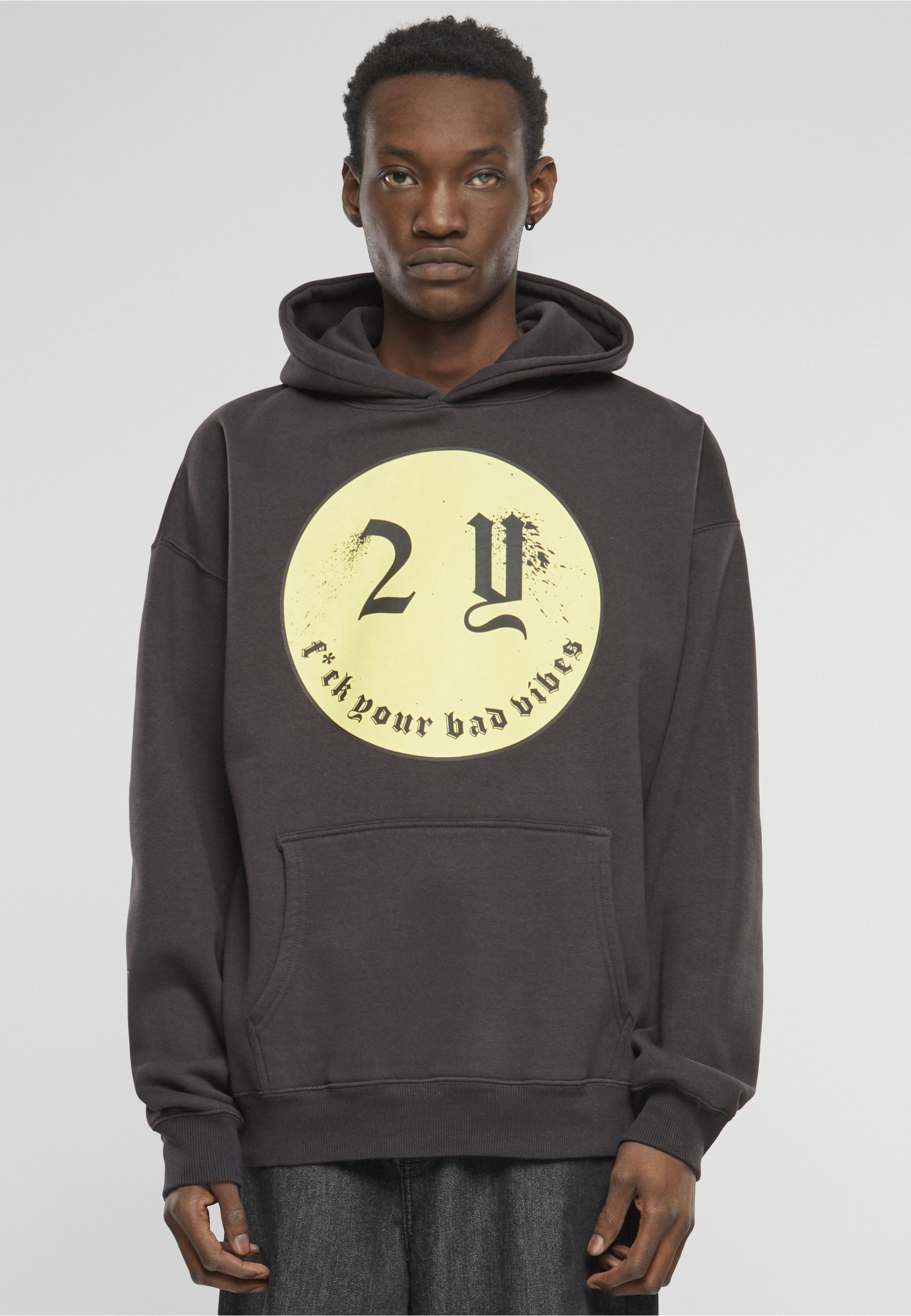 2Y Studios Kapuzensweatshirt »2Y Studios Herren Smiley Oversize Hoodie«, 1 Stk.
