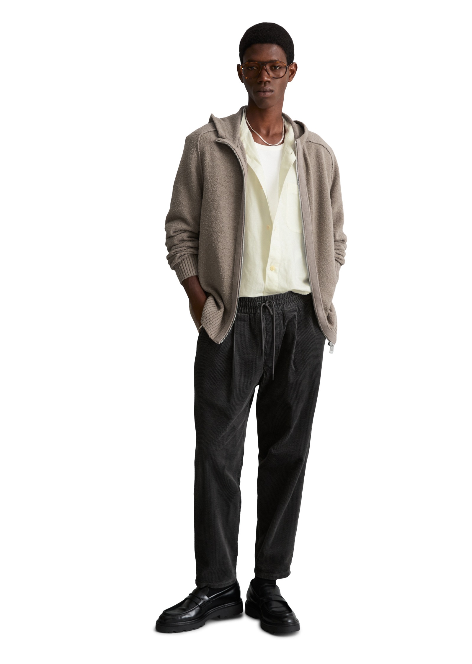 Marc O'Polo DENIM Cardigan »aus Bio-Baumwoll-Mix«