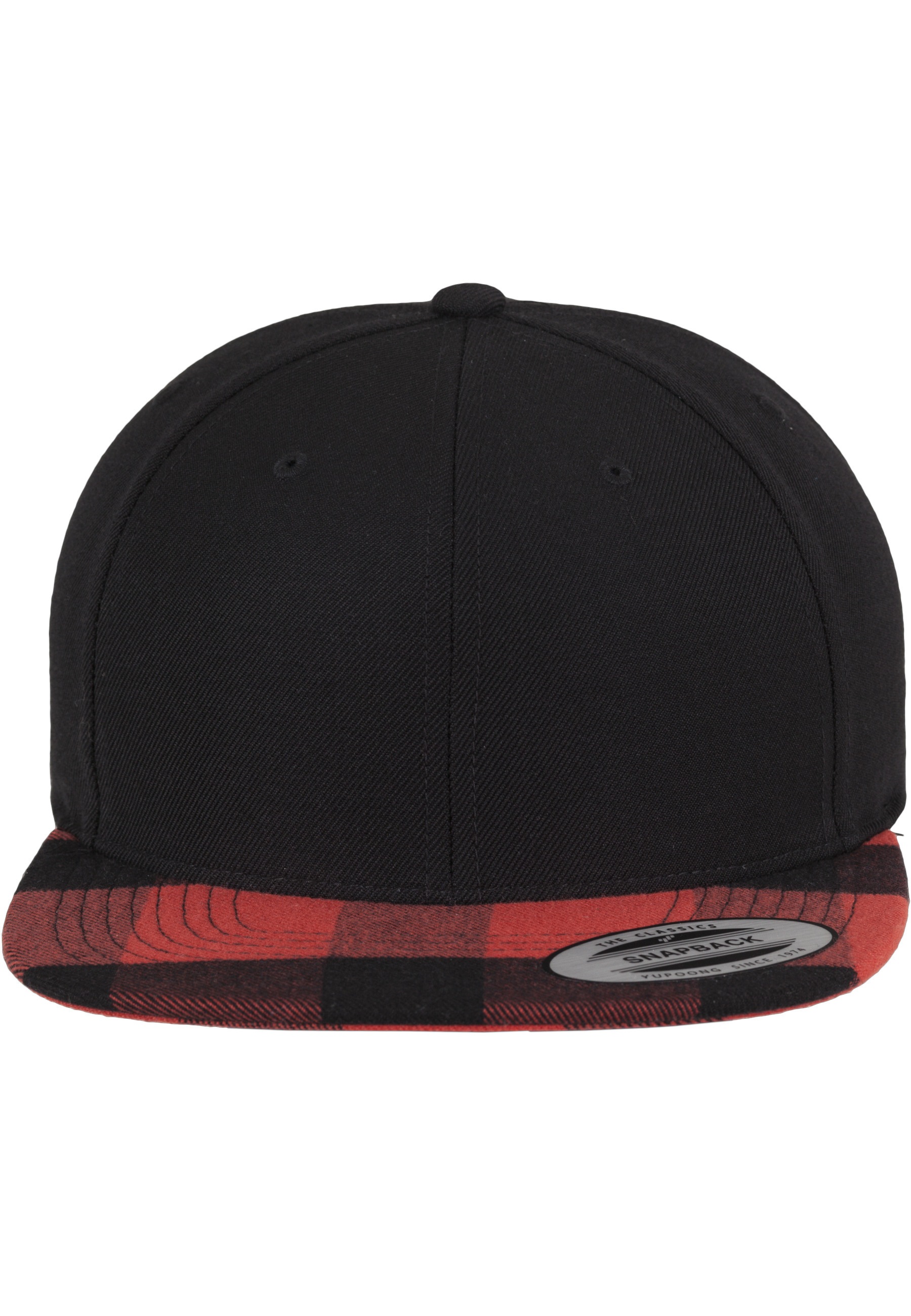 Flexfit Snapback Cap "Flexfit Snapback Checked Flanell Peak Snapback"