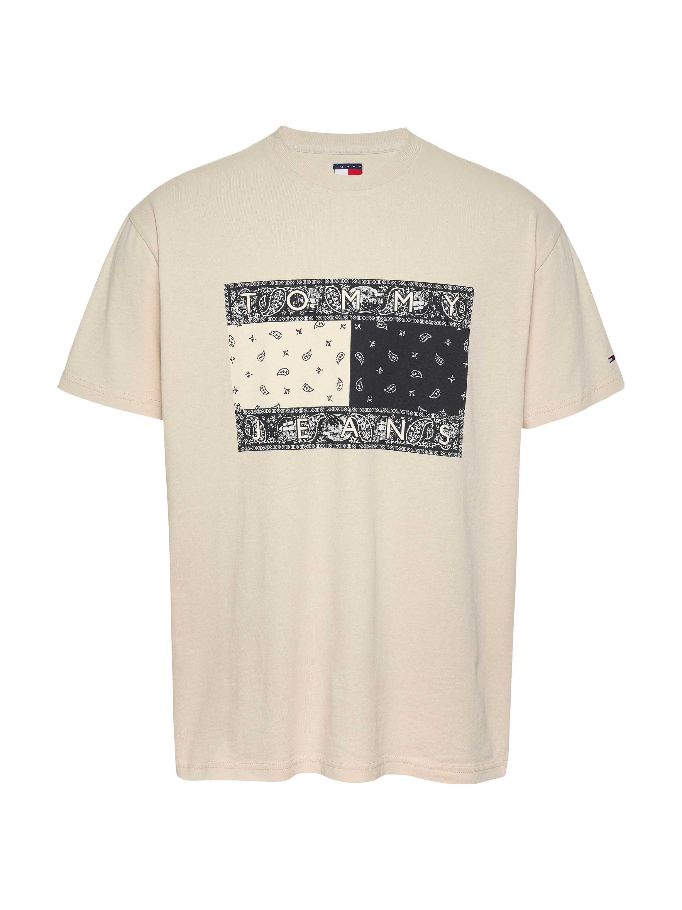 Tommy Jeans T-Shirt »TJM RLX PAISLEY FLAG TEE EXT«