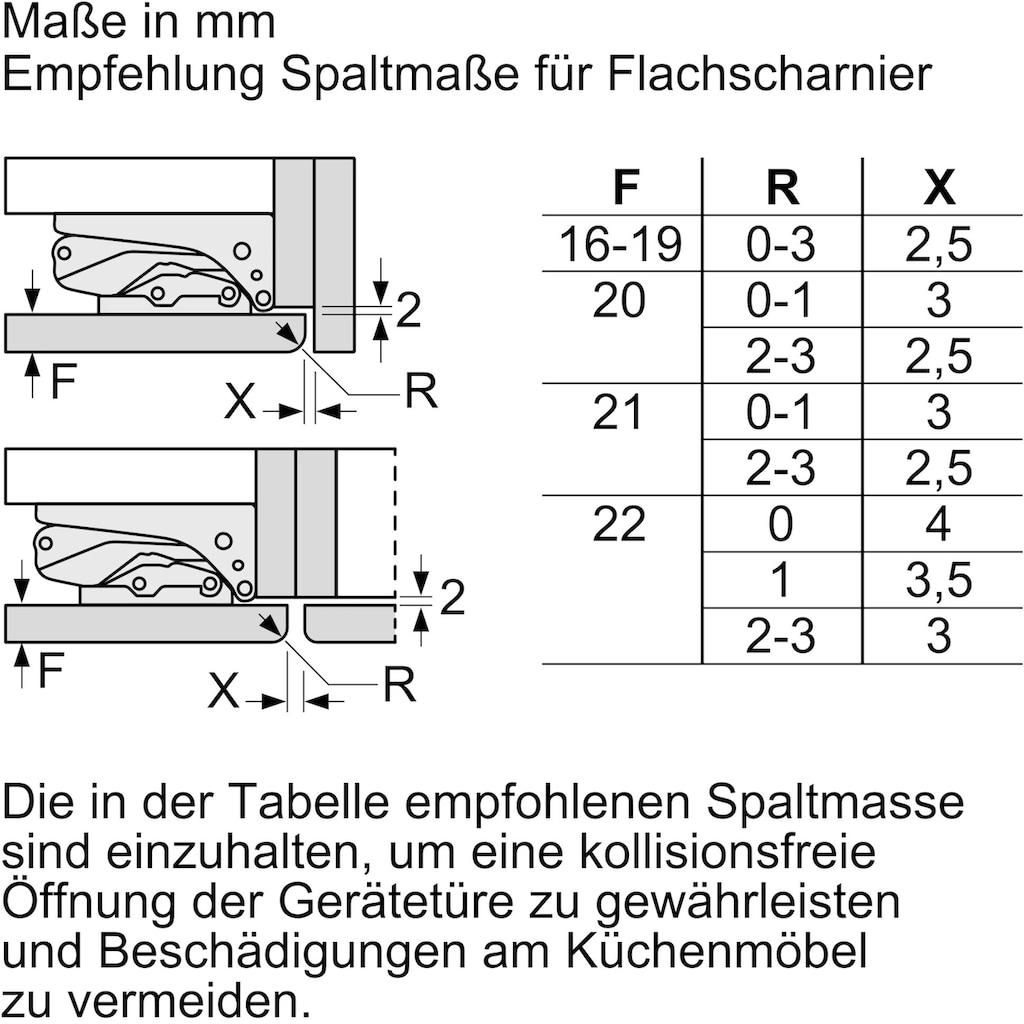 SIEMENS Einbaukühlgefrierkombination »KI87SADD0«, KI87SADD0, 177,2 cm hoch, 55,8 cm breit