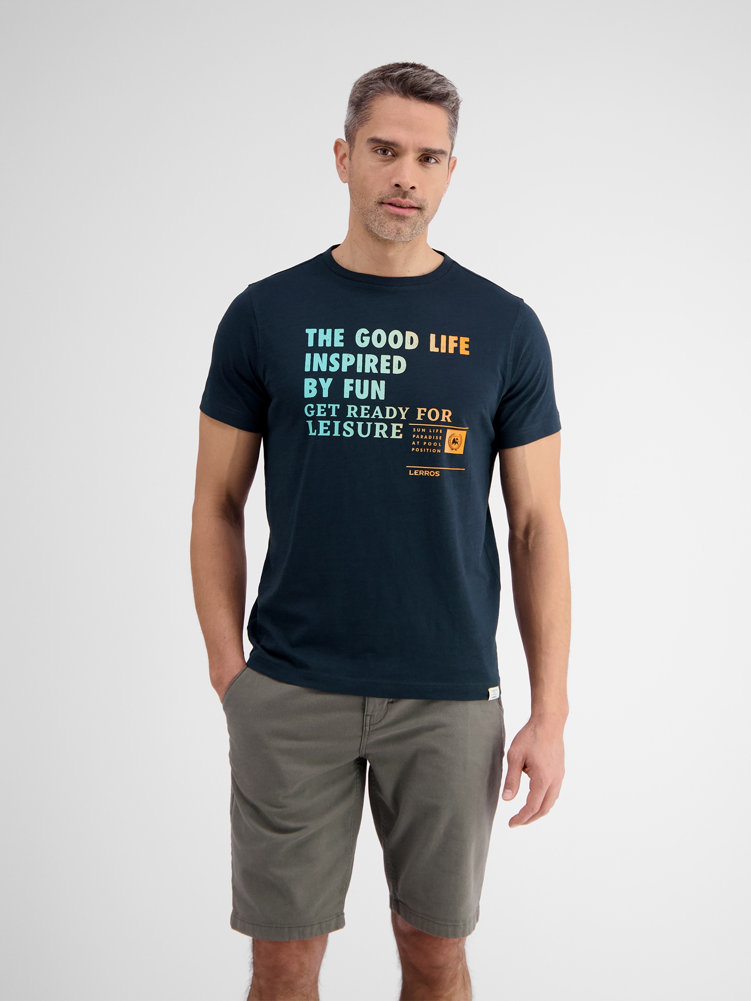 Thumbnail - LERROS T-Shirt "Herren T-Shirt mit Frontprint"