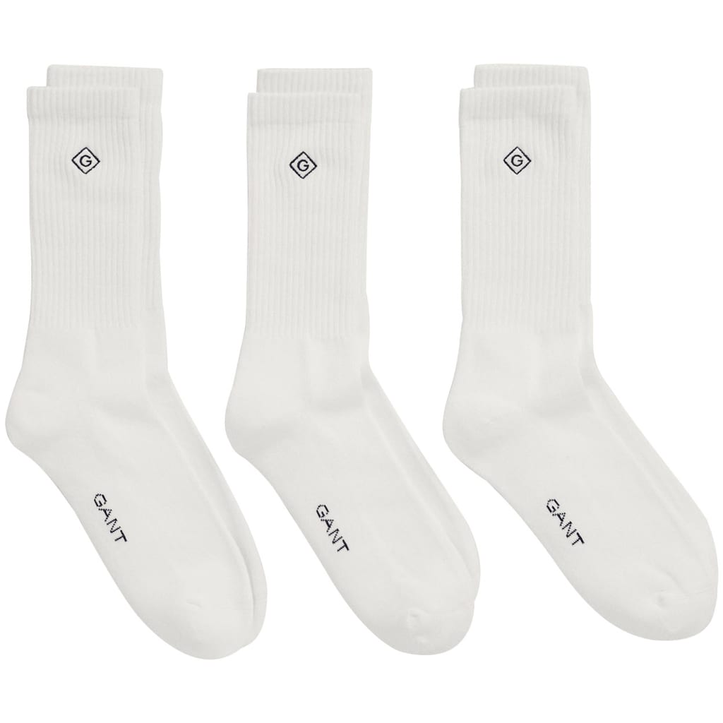 Gant Sportsocken, (3 Paar)